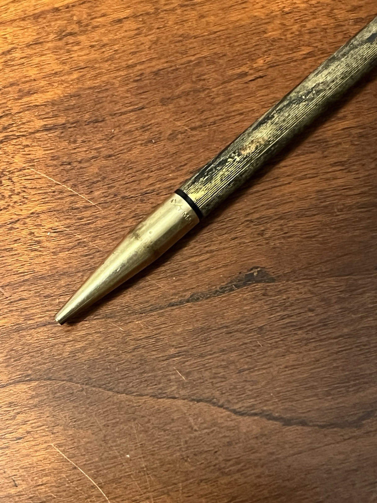 Vintage AXT Cross Mechanical Pencil 10KT Gold Plated Made In USA VTG
