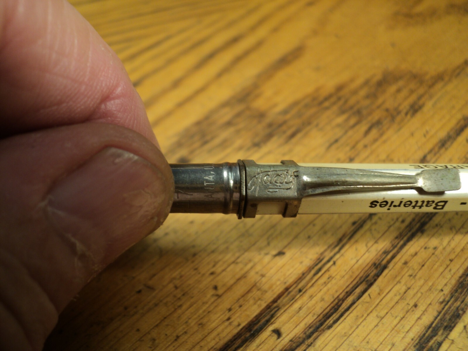 Vintage ADGIF Mechanical Pencil No. 4-47 Motor Inn Garage Brakes – Storage