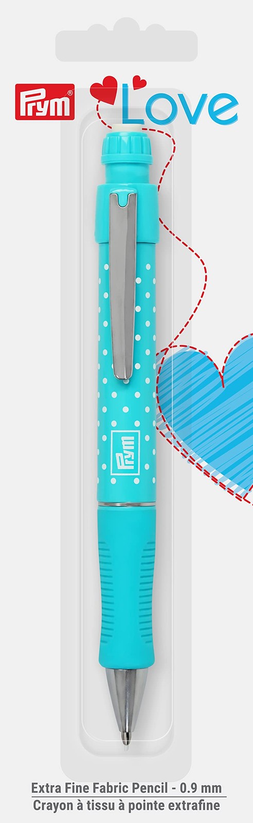 Turquoise Love 60121 Extra Fine Fabric Mechanical Pencil 0.9mm Drafting Art