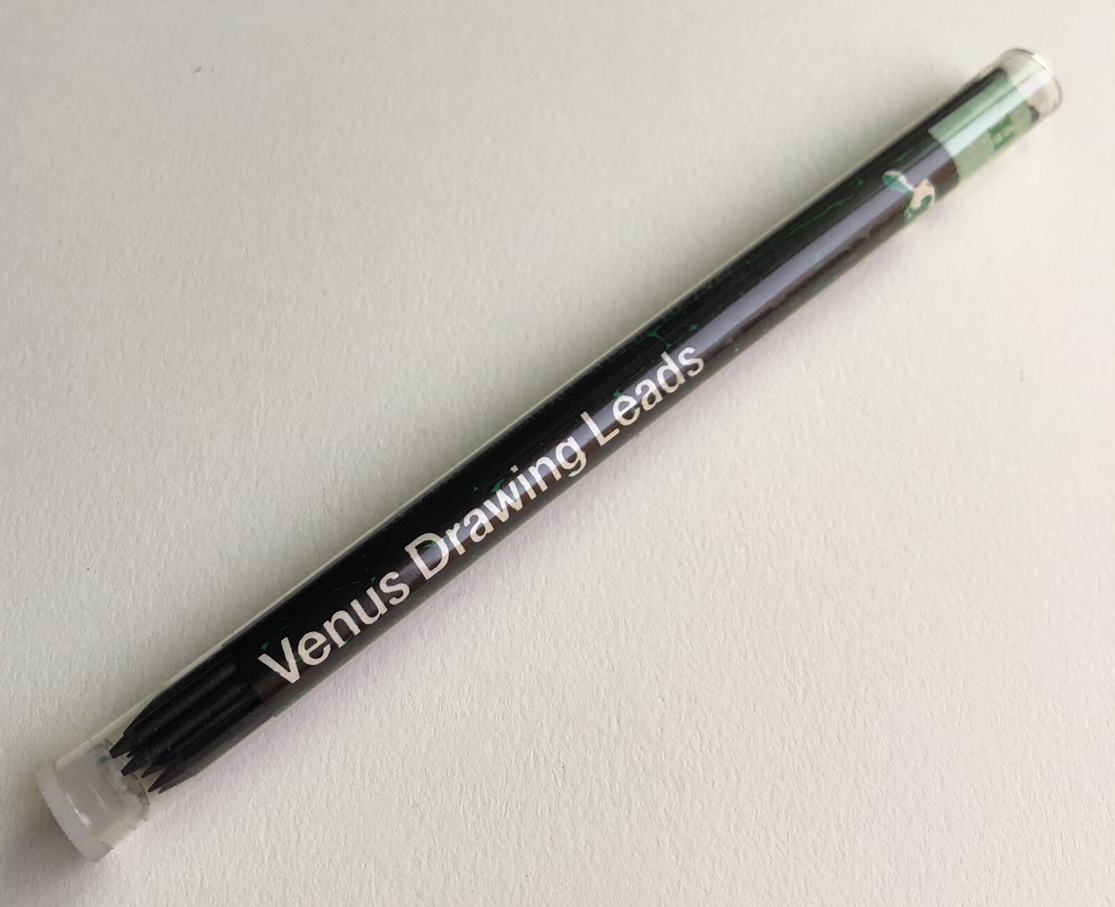 Vintage Faber Castell VENUS 3842 Drawing 2mm 3H Leads NOS Tube Of 12 NJ USA