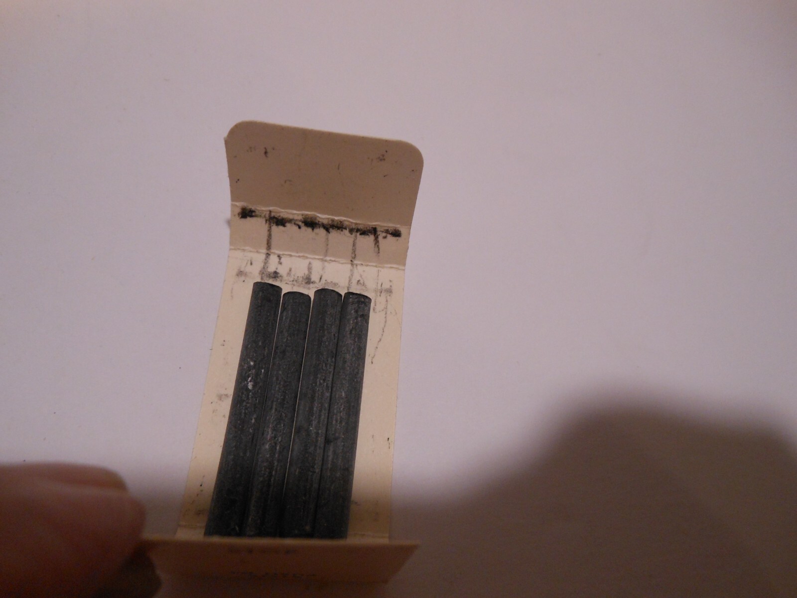 Vintage Listo Marking Pencil Large Size Leads Black No. 162-4 Pieces