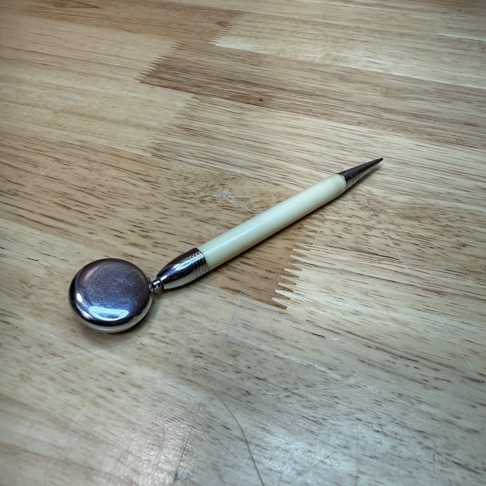 Vintage K & McD Inc Roseland NJ Retractable Pin-On Lead Pencil