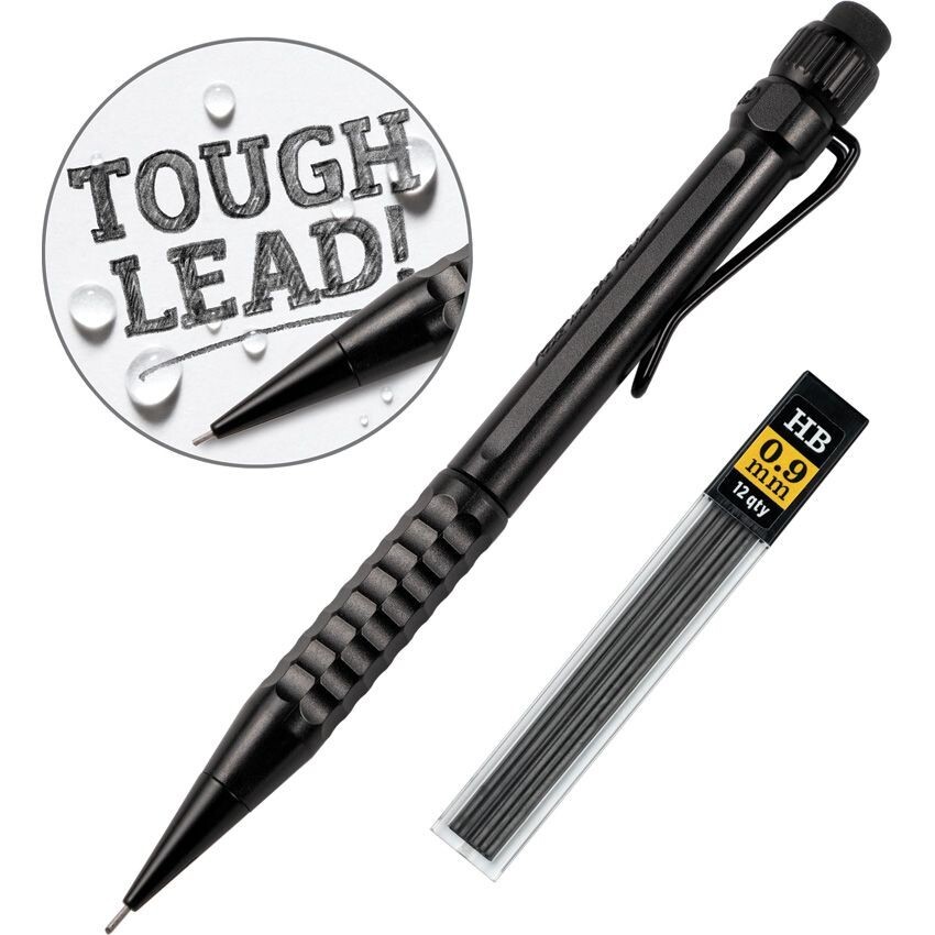 Rite In The Rain Precision Twist Pencil Black Low Residue Rubber Eraser USA MADE