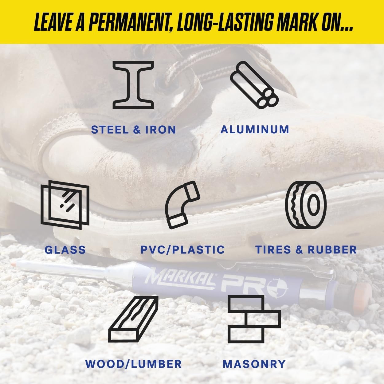 Graphite Lead Welding Marker with Sharpener