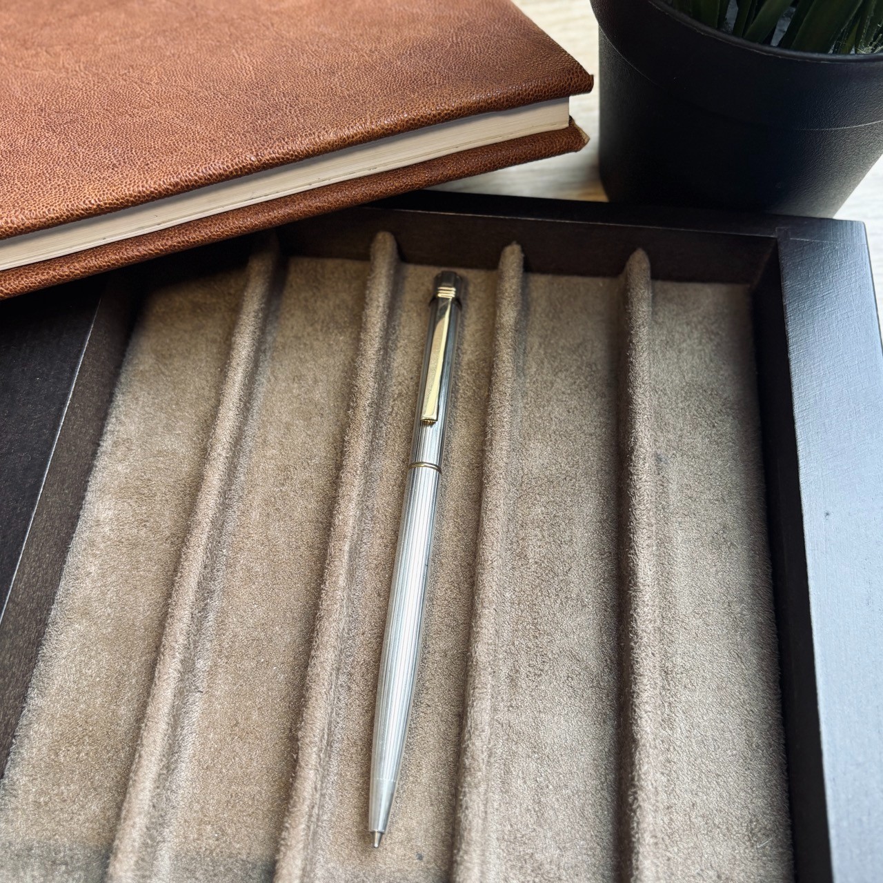 Diplomat Attache Silver Plated Cisele Mechanical Pencil 0.7 mm – Used