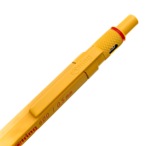 rOtring 600 Limited Edition Yellow Premium Mechanical Pencil 0.5mm / Tracking