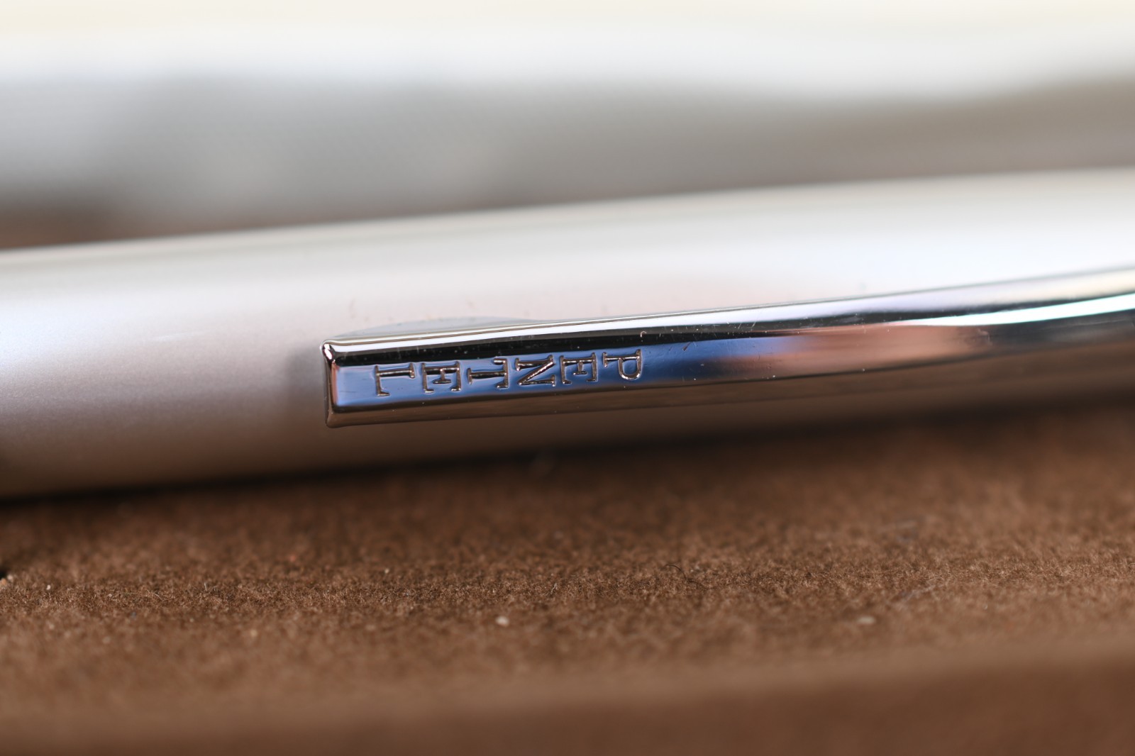 Vintage Pentel Mechanical Pencil Silver Black w Excalibur Case Working