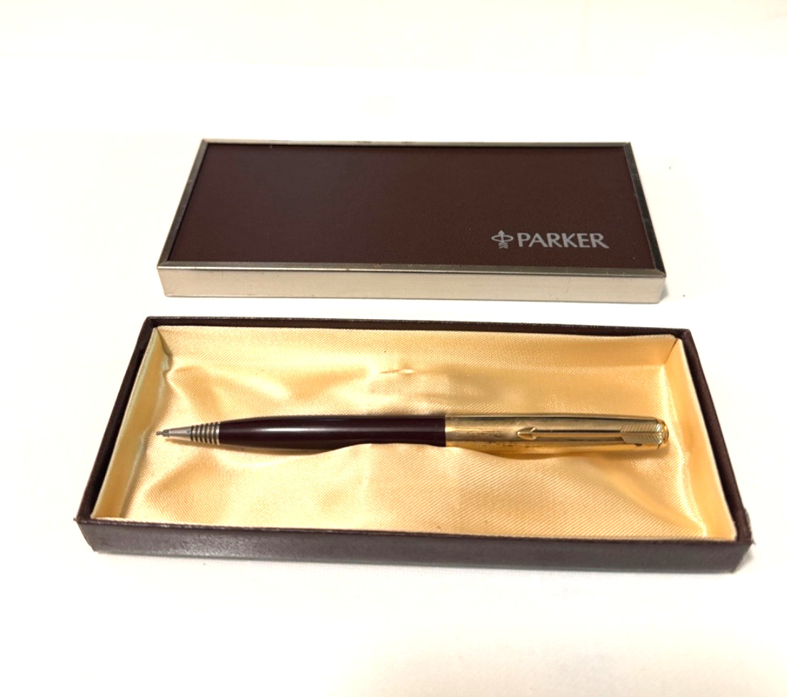Vintage USA Parker 51 Propelling Pencil Gold filled cap/clip. Works great. BOX
