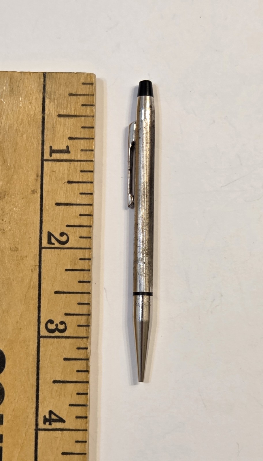 Vintage Sterling Silver Cross 3.5″ Mechanical Golf Pencil Original Box