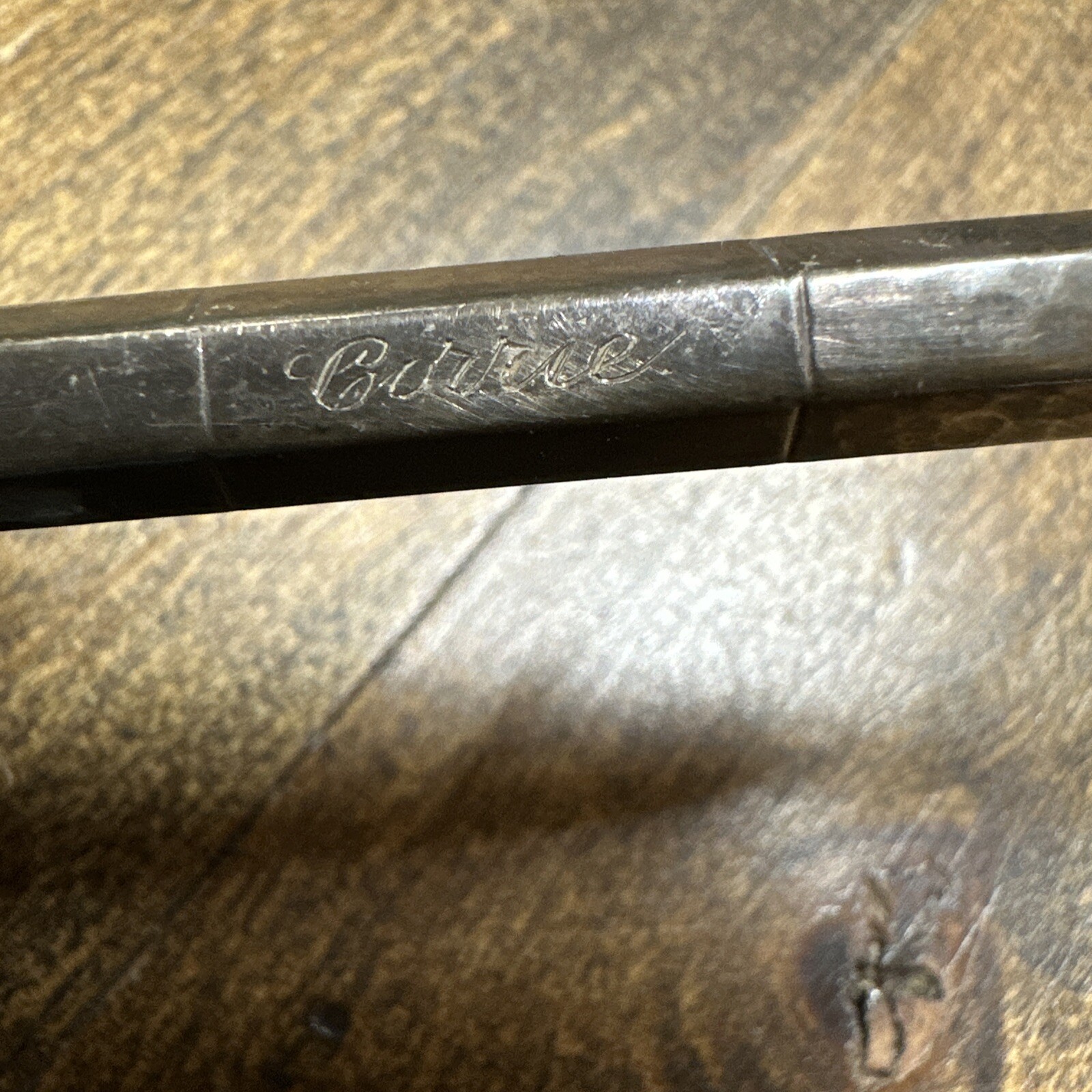 Antique Sterling Silver 4-3/8” Mechanical Pencil 12.2g J. H. Verlint NOT TESTED