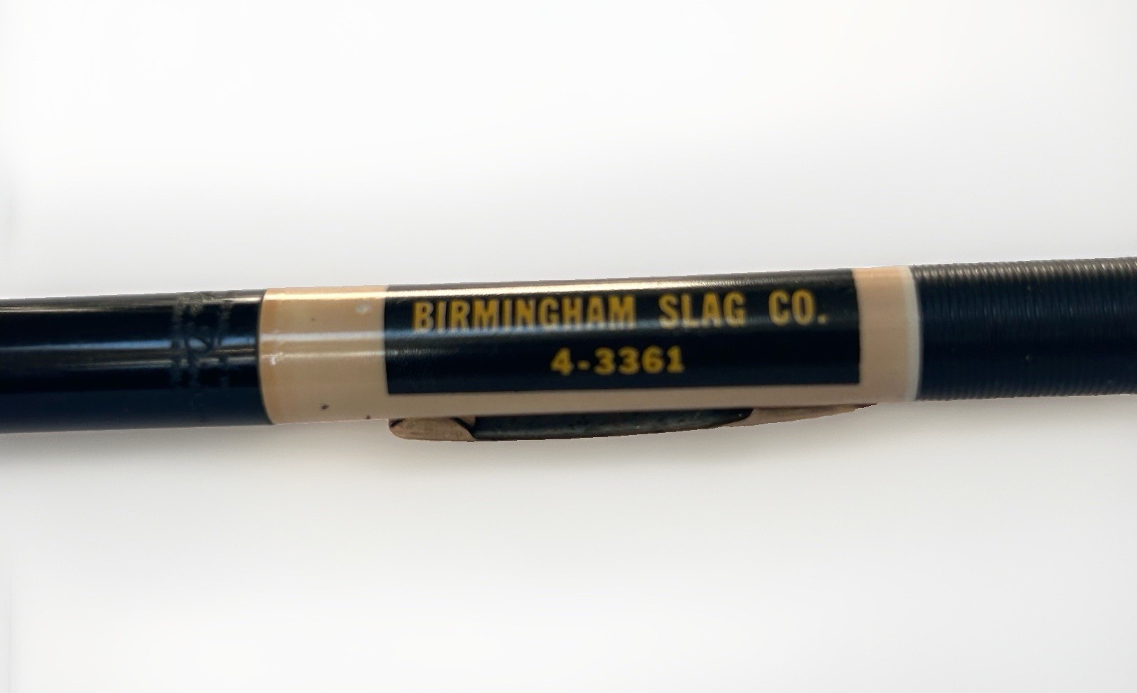Vtg 1930’s Sheaffer Fineline Mechanical Pencil Advertising BIRMINGHAM SLAG CO.