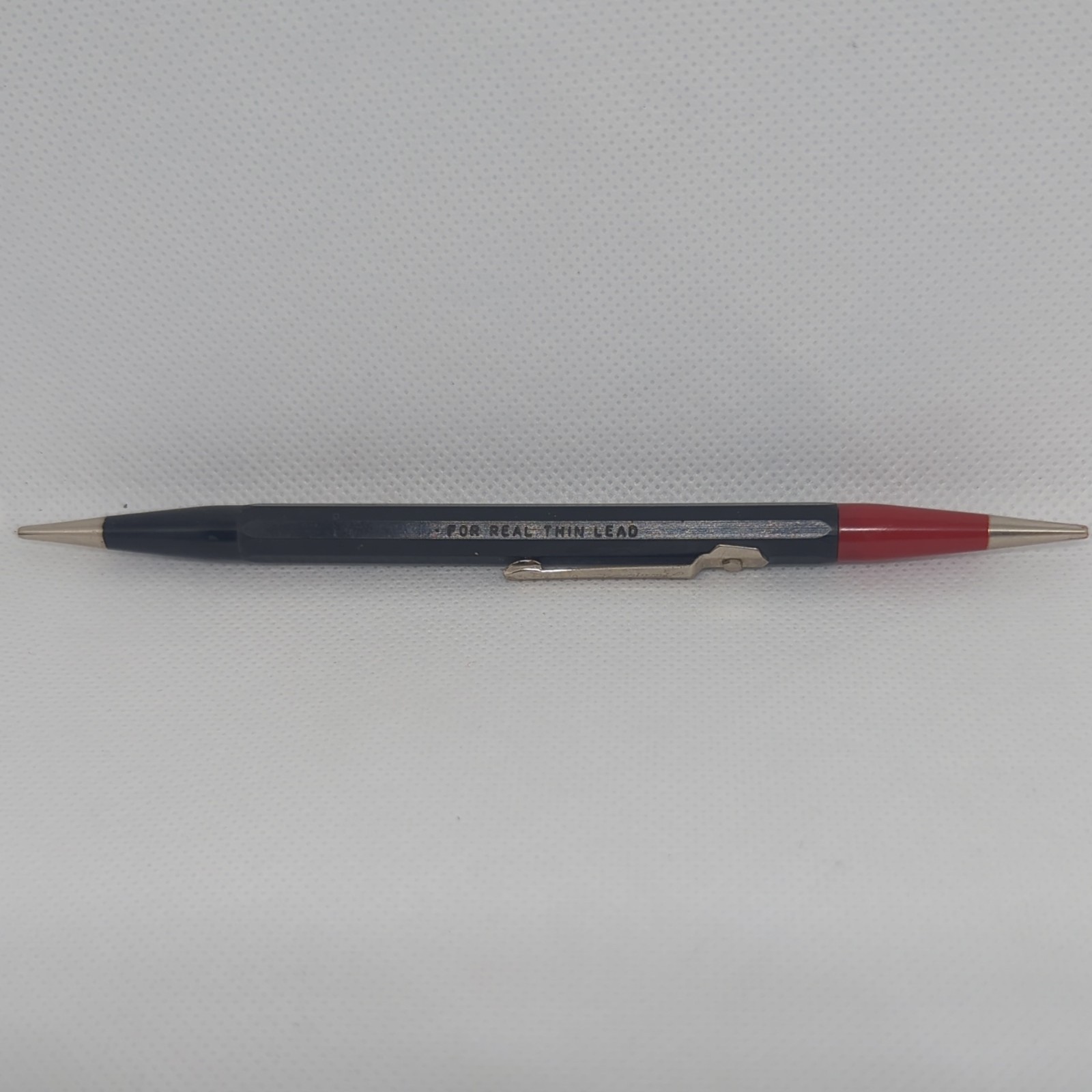 Vintage Autopoint Twinpoint Mechanical Pencil Red / Black leads – US Government