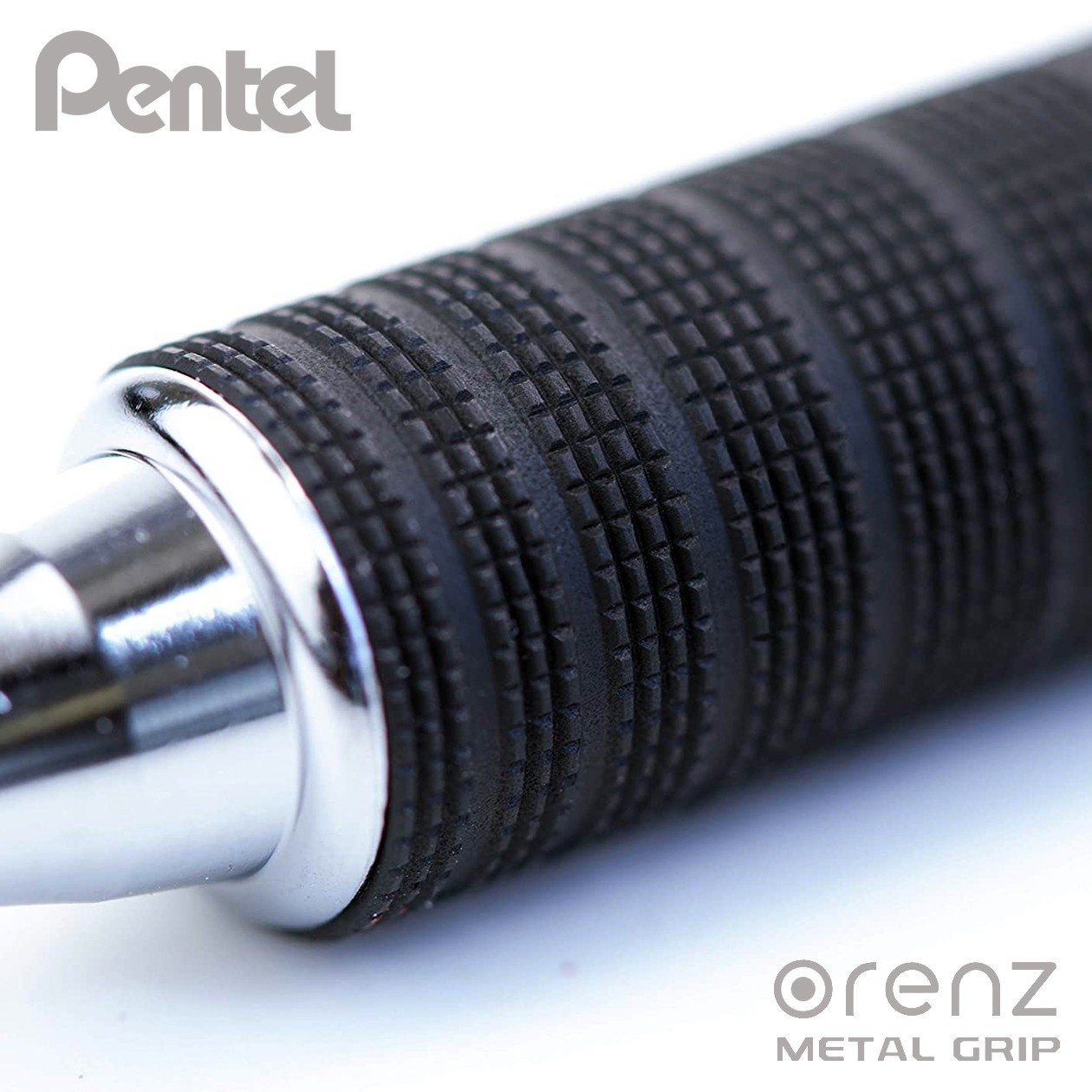 PENTEL ORENZ METAL GRIP 0.2/0.3/0.5mm Drafting Mechanical Pencil Made in Japan