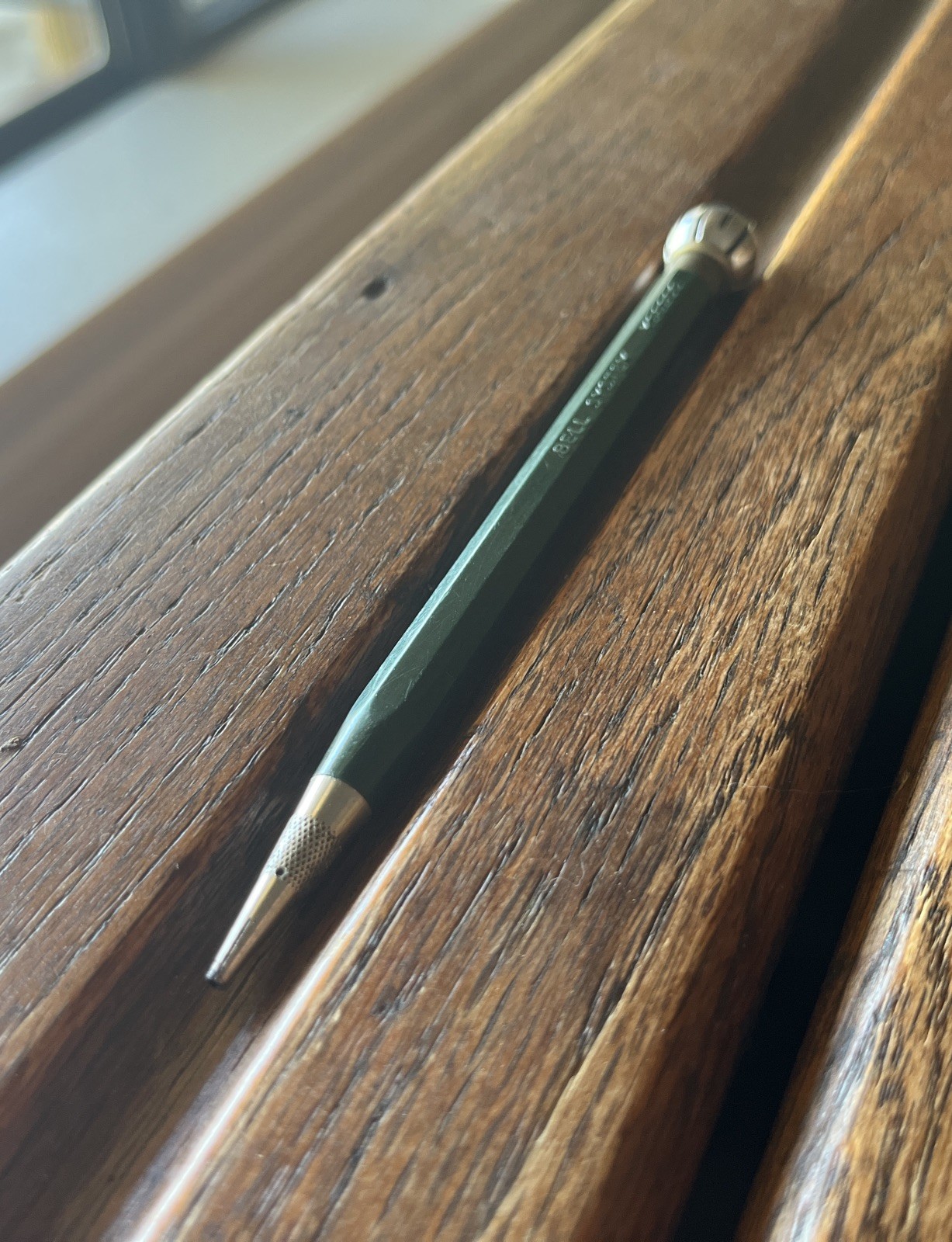 Dur-O-Lite KS8300 BELL SYSTEM Green 1.1mm Phone Dialer Pencil – 1950’s