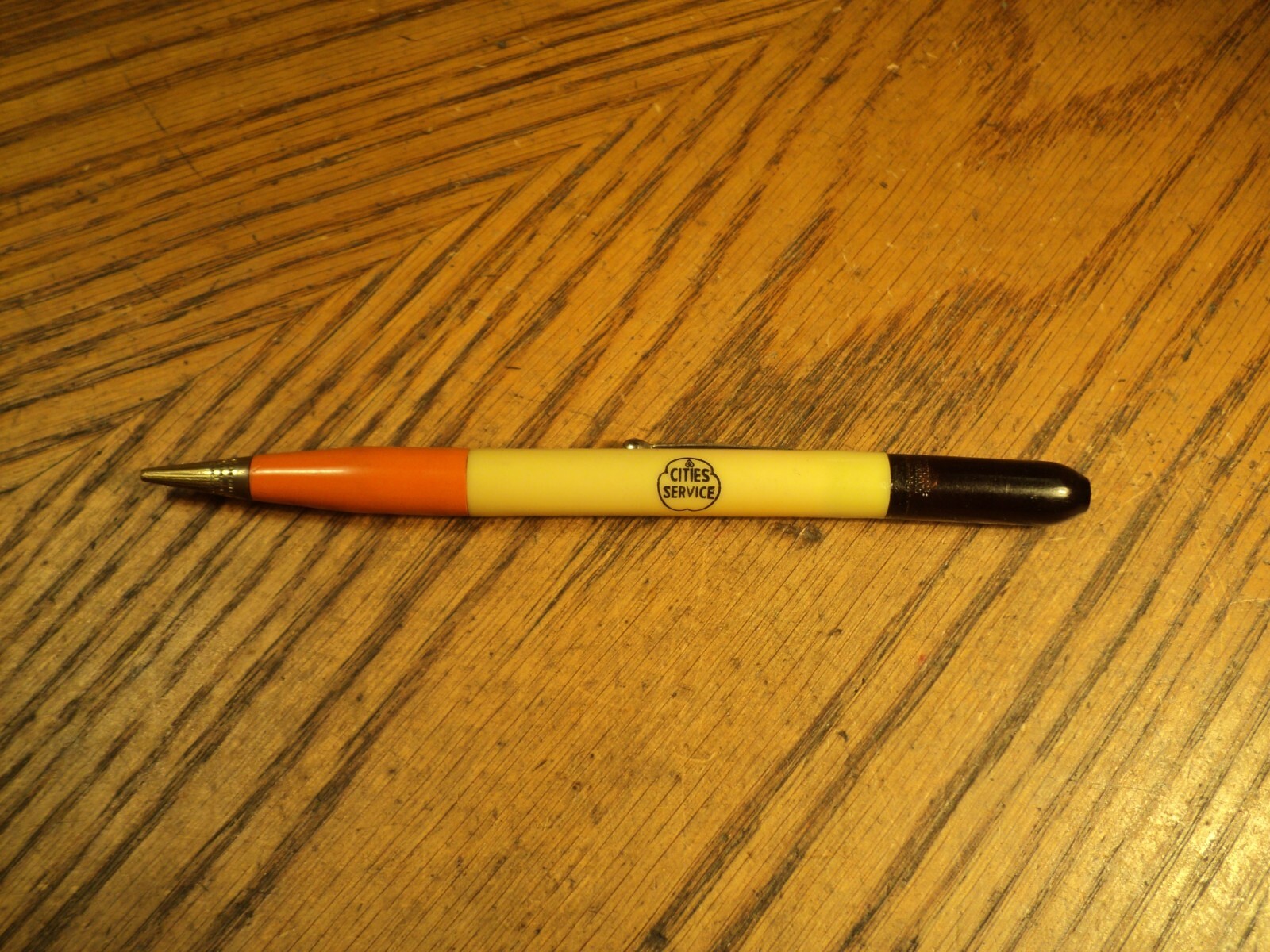 Vintage Ritepoint Mechanical Pencil Cities Service Oklahoma 5-9/16″ Oil Cap