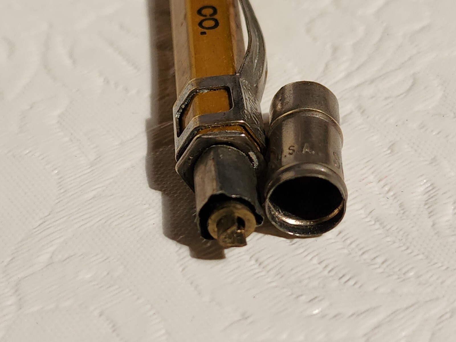 Antique Scripto Mechanical 4-47 Pencil Norfolk Southern R. R. Co.
