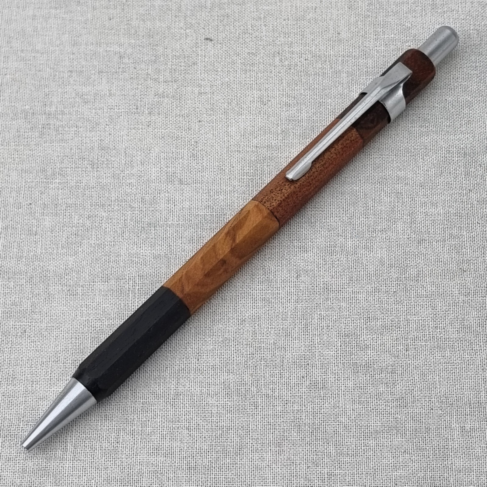 Hand Crafted 2.0mm Mechanical Pencil with Octagonal Wood Barrel