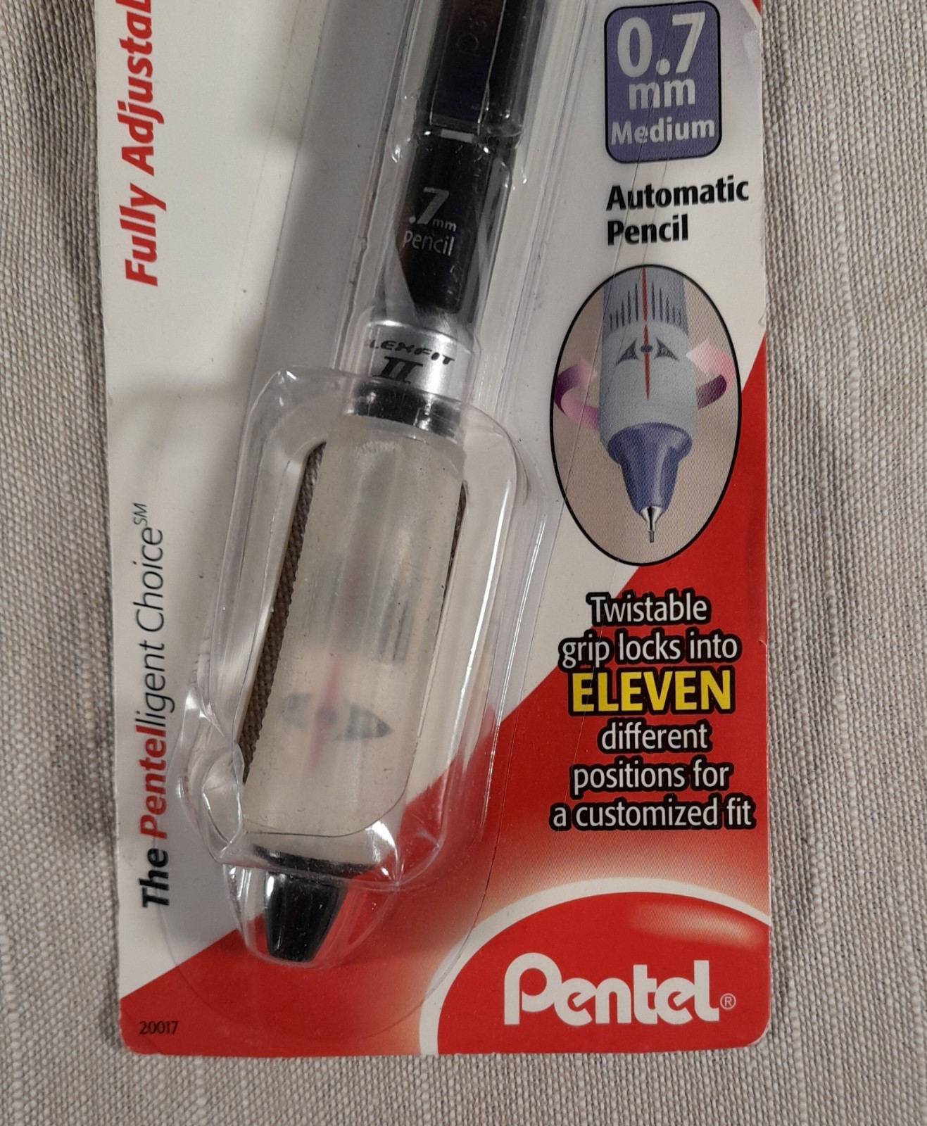 New Sealed NOS VTG Pentel Flex-Fit II Automatic pencil 0.7mm