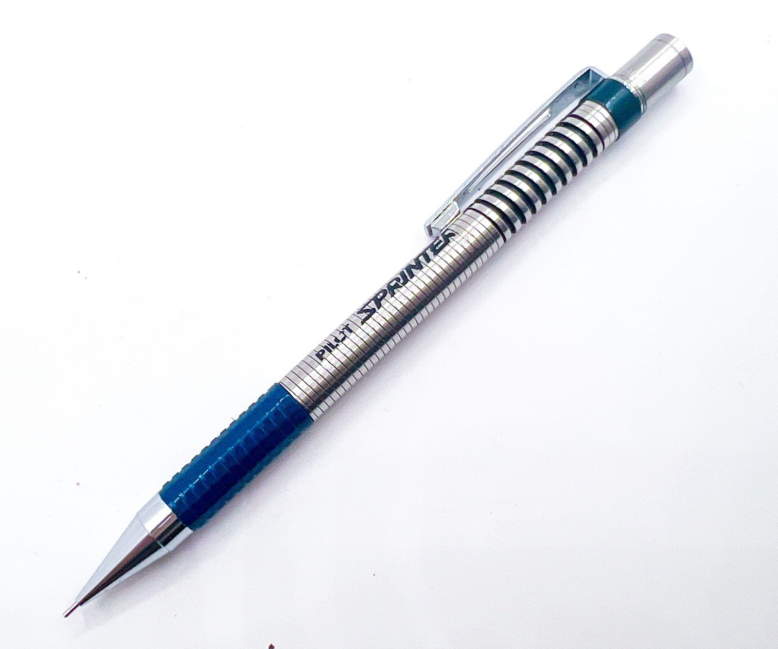 Pilot Japan Sprinter Mechanical Pencil Blue Grip 0.5 mm Functional