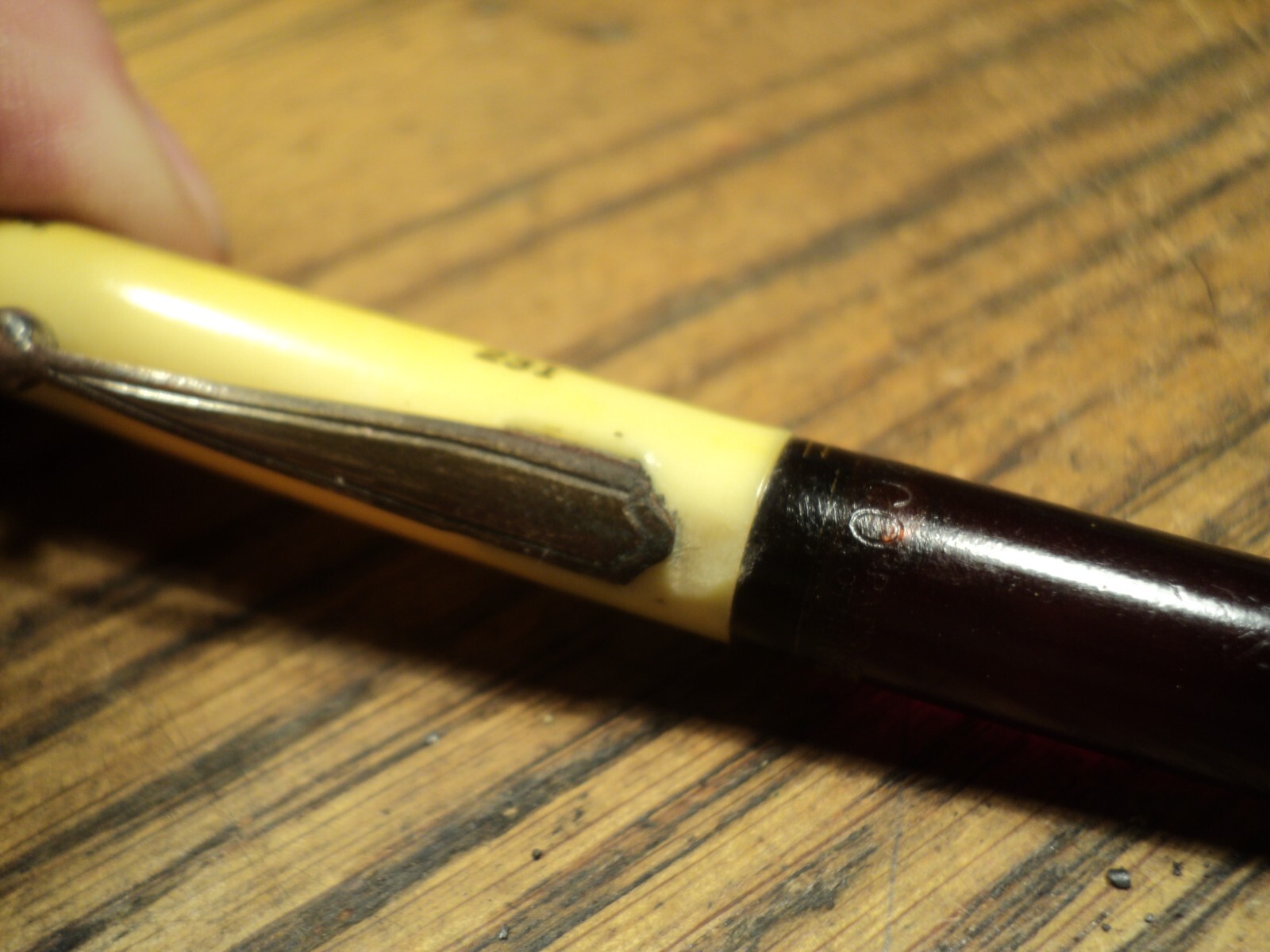 Vintage Ritepoint Mechanical Pencil Cities Service Oklahoma 5-9/16″ Oil Cap
