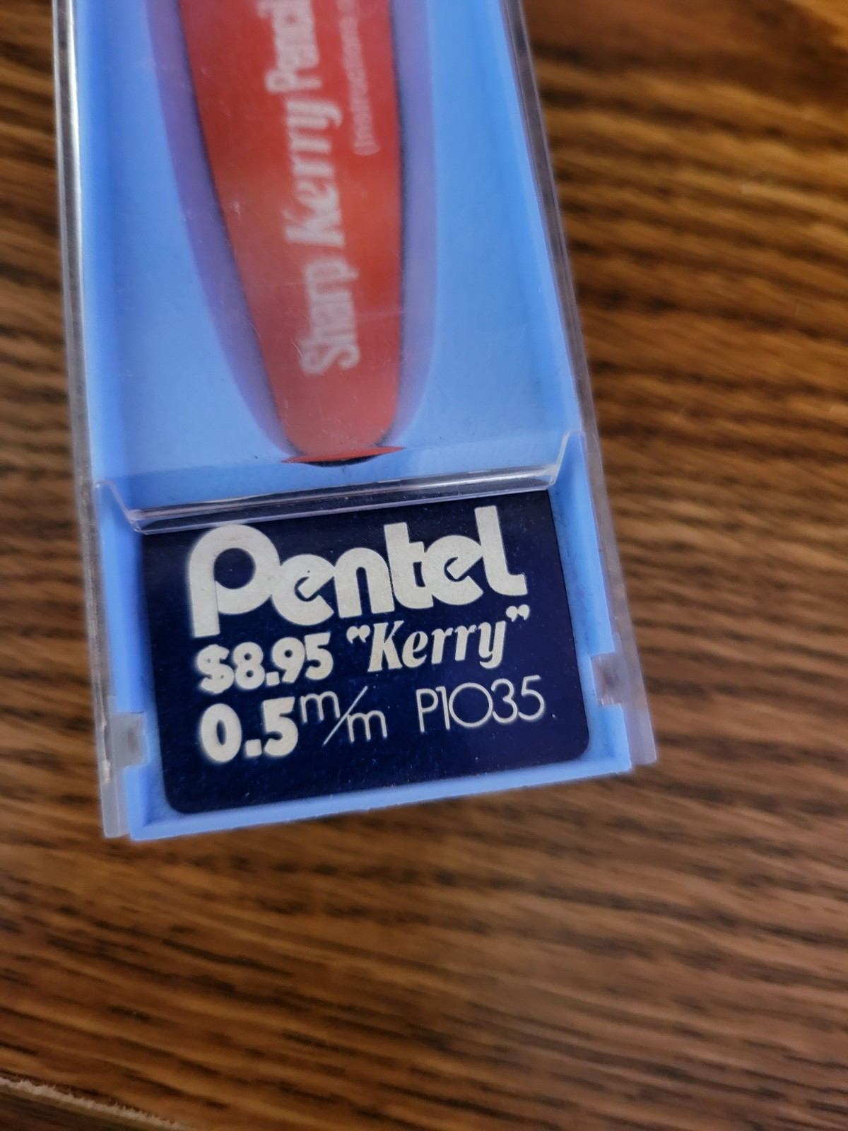 Vintage Pentel Kerry P1035 .5mm Mechanical Drafting Pencil Case / Box Only
