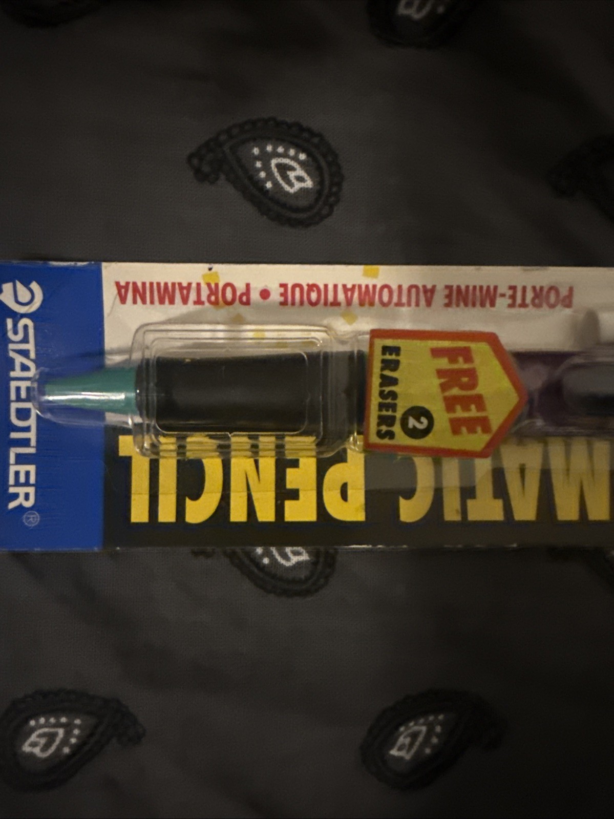 Discontinued retro STAEDTLER chubster 9710-BLK mechanical pencil New In Package