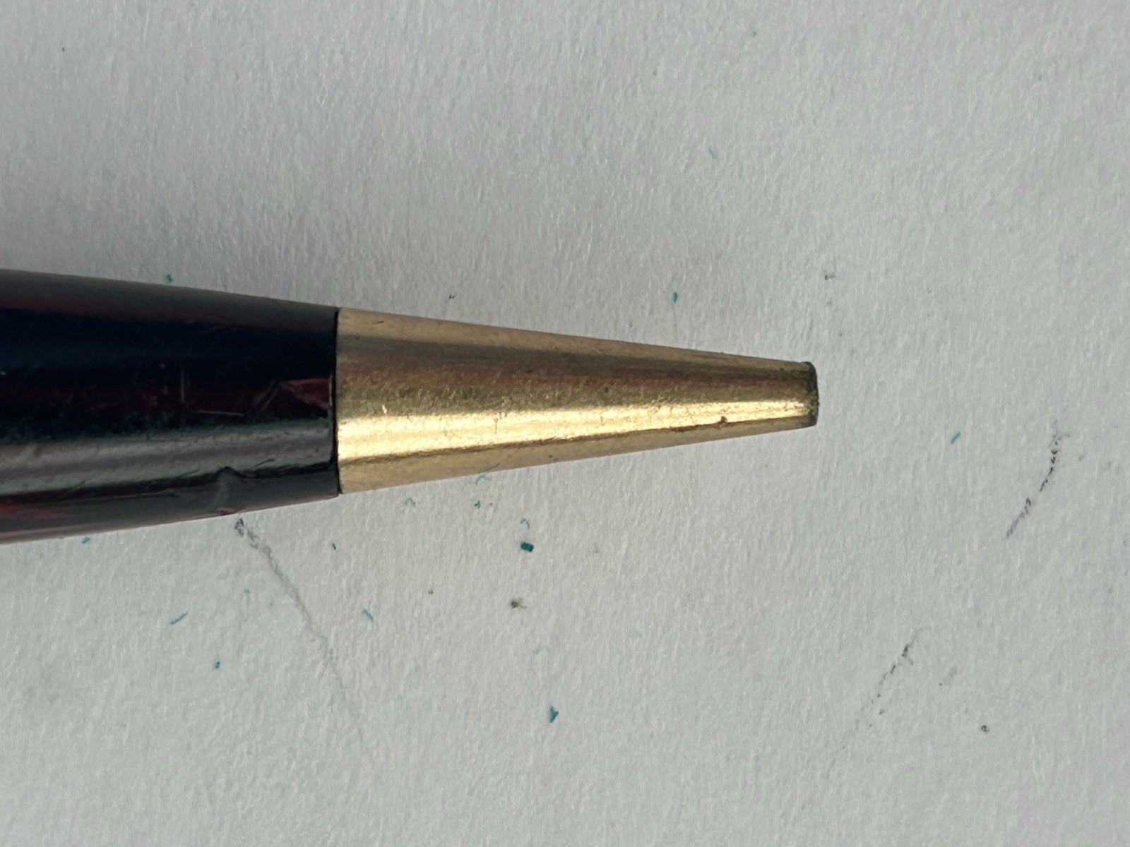 Vintage Sheaffer 1940’s #250 Mechanical Pencil Carmine w/Gold Trim w/Leads