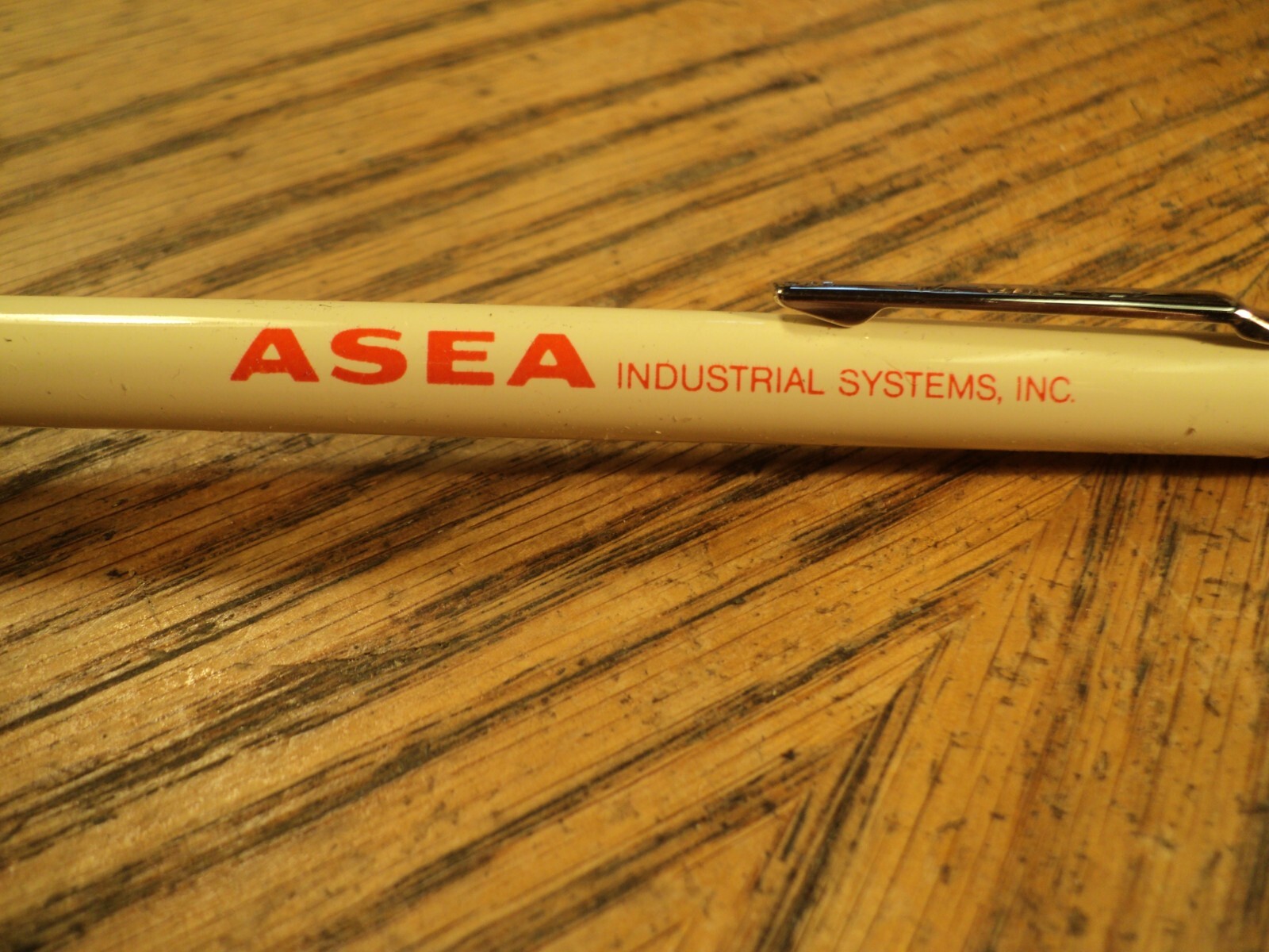Vintage Autopoint Mechanical Pencil w/Box Advertising ASEA Industrial Systems *