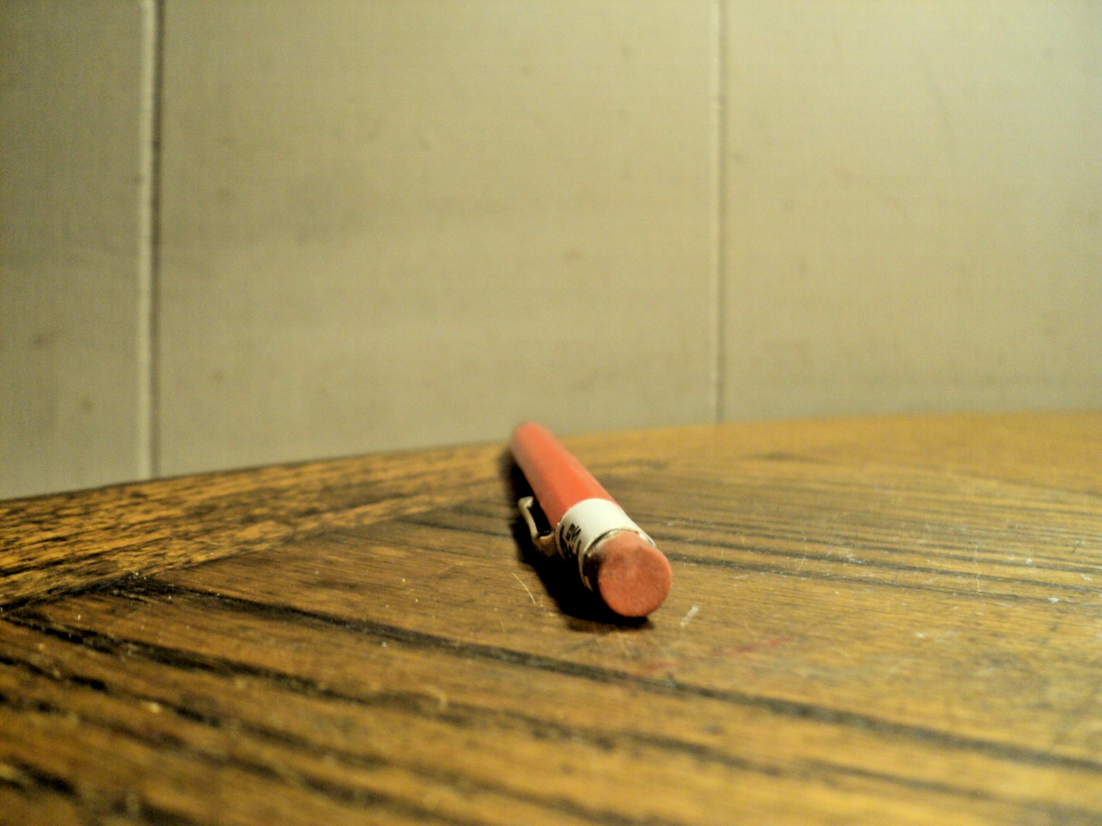 Vintage Durolite Mechanical Pencil First State Bank Elkhart KA 5-5/8″ Long USA