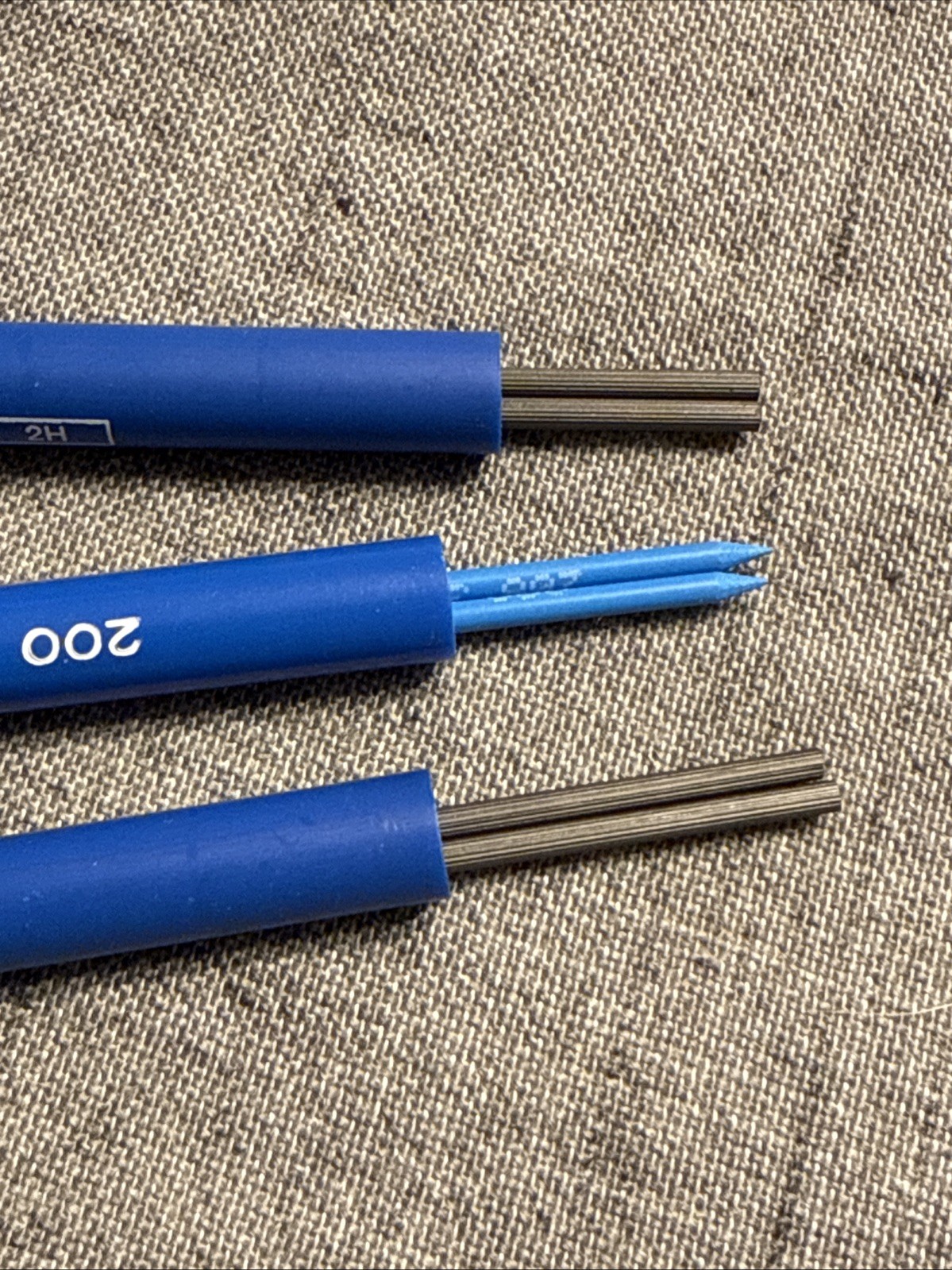 Staedtler Drafting Set Extras 18 Pcs Case Mechanical Pencils 03,05,07 Mars 780