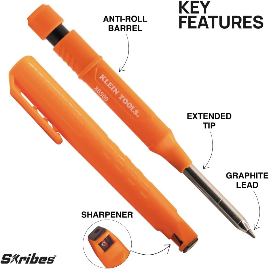 KLEIN TOOLS 80189 Skribes Mechanical Carpenter Pencil