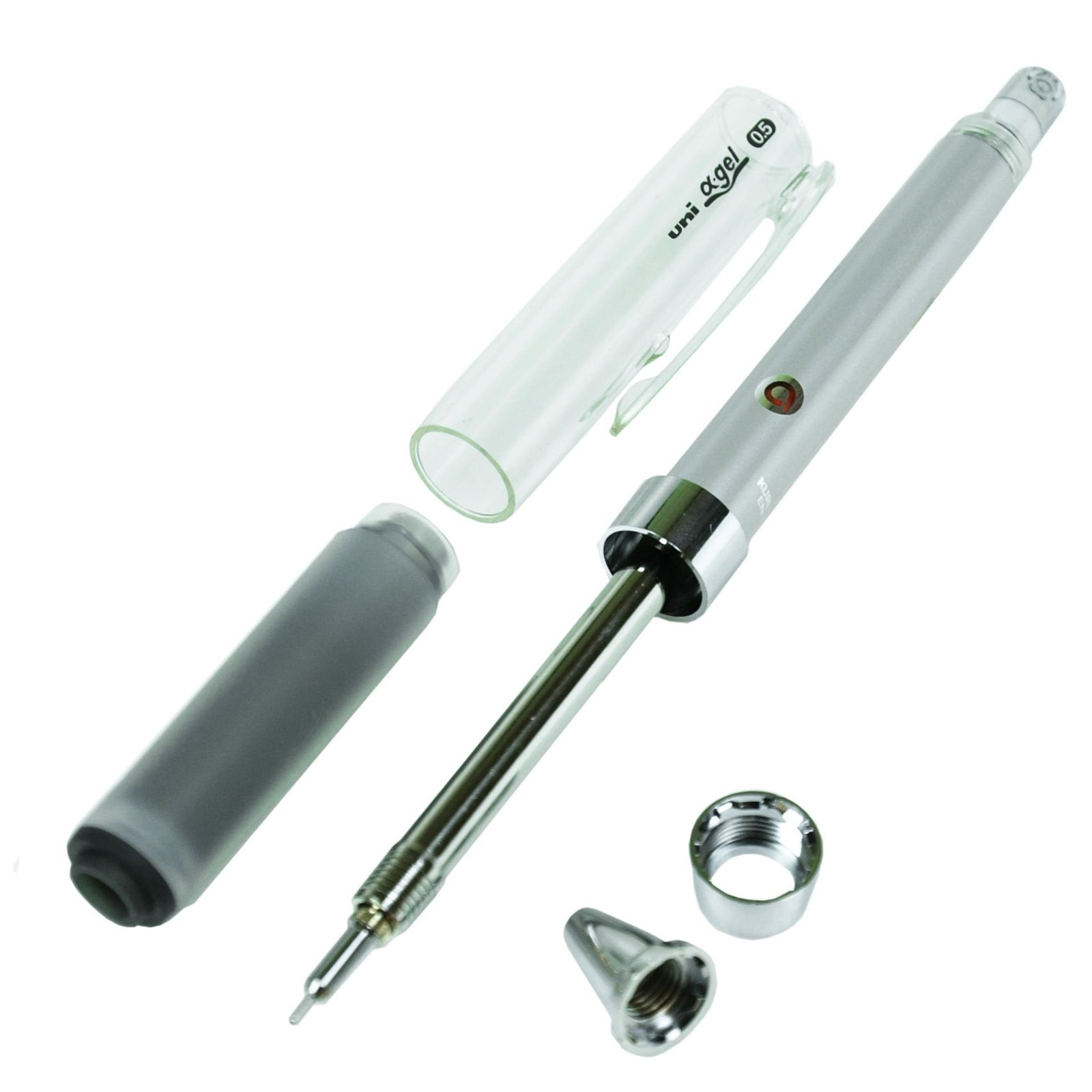 Uni Ball Kuru Toga Mechanical Pencil 0.5mm Lavender with Alpha Gel Grip