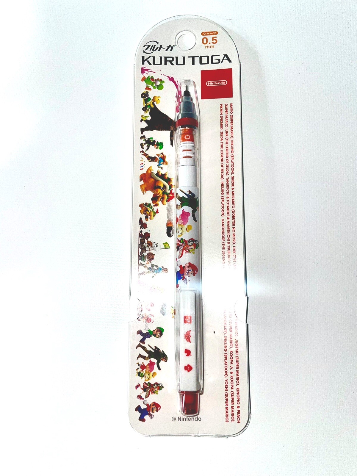 US SHIP📩 Nintendo Tokyo Series Kurutoga Mechanical Pencil 0.5Mm Bought In Tokyo