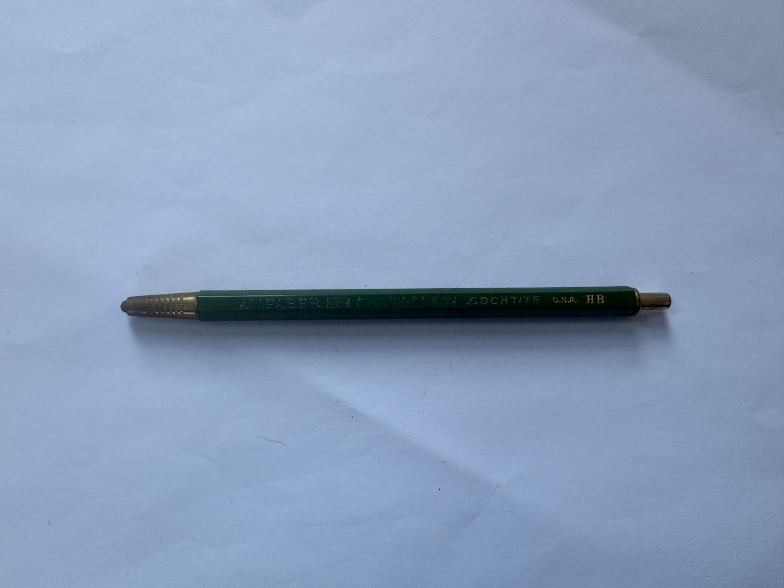 Vtg A W Faber Castell LOCKTITE & 9499 USA Mechanical Pencil drafting +lead