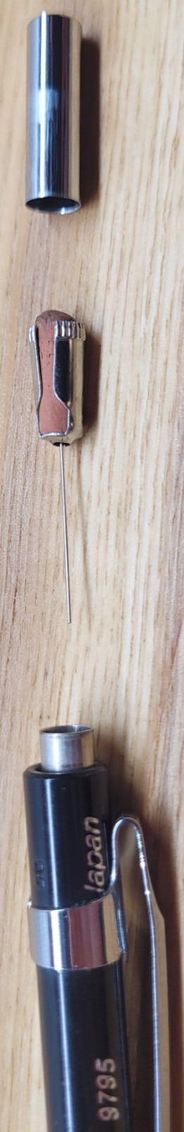 Vintage Castell XF 0.5 mm No. 9795 Spring Tip Mechanical Pencil Japan