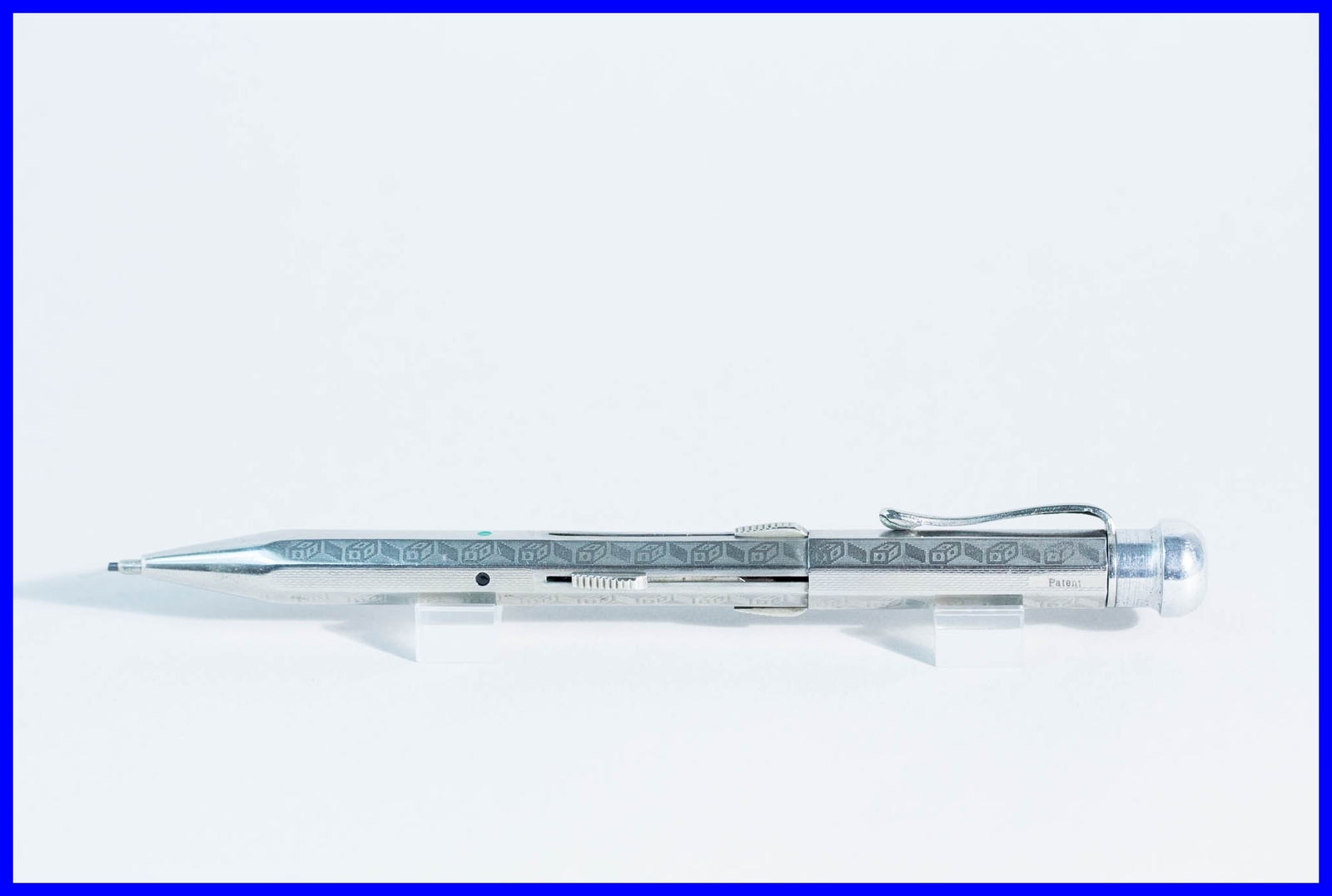 BAUHAUS Design Pattern 1930’s made FEND 4 color PENCIL in SILVER ? SUPER NORMA