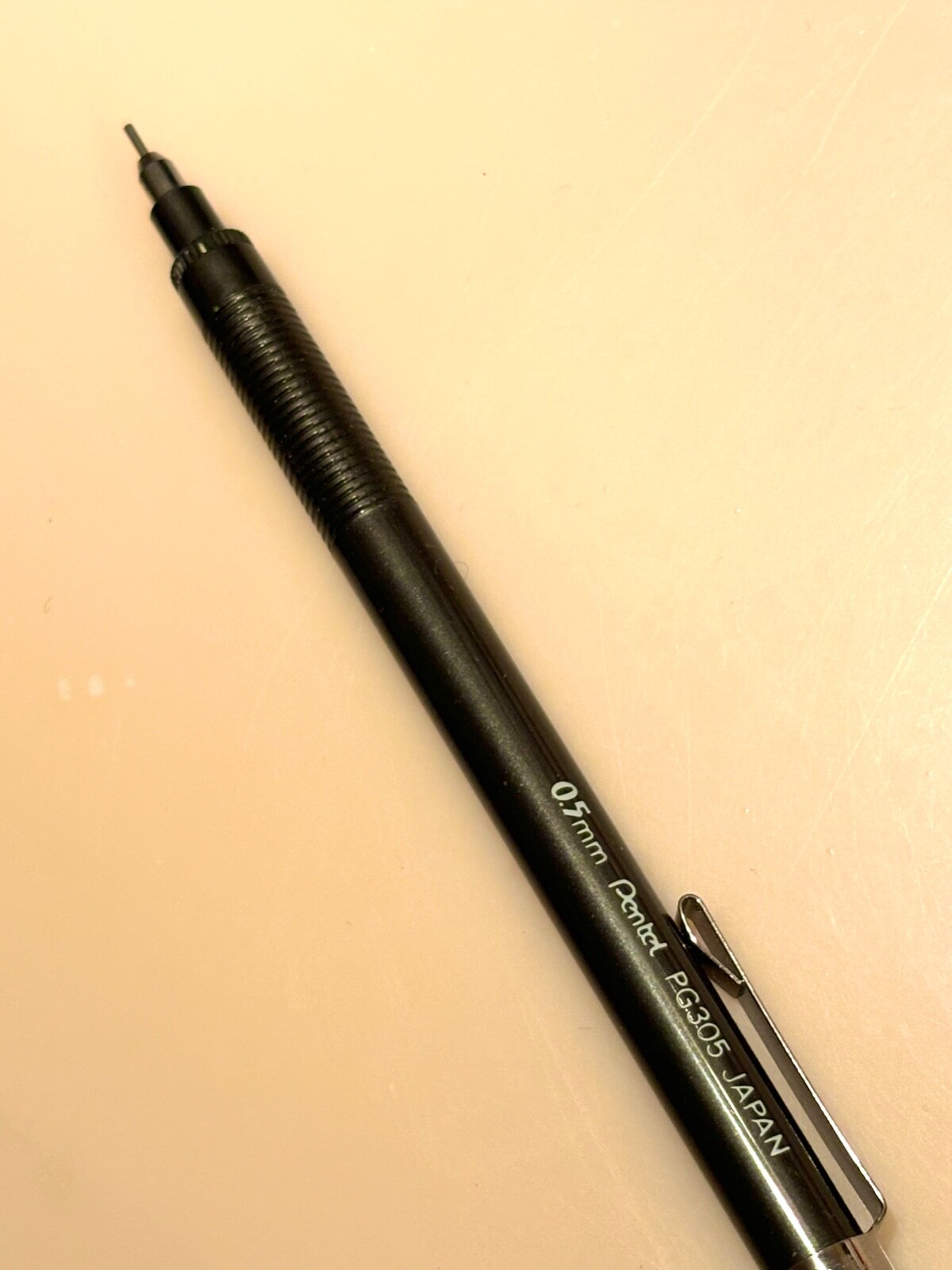 Vintage PENTEL 0.5mm / 0.7mm mechanical pencils P207 / PG305 Japan Embossed Logo