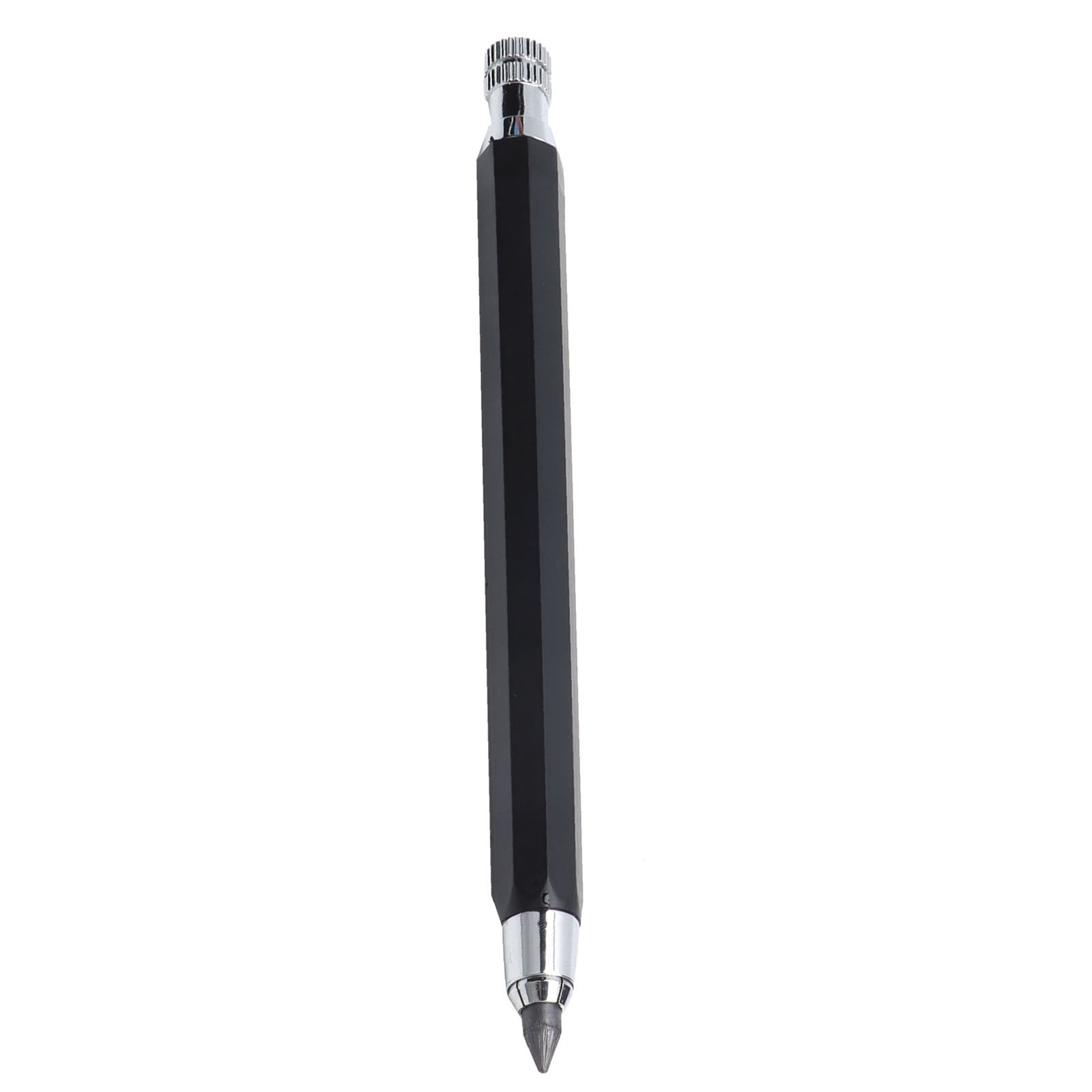 Automatic Pencil Stainless Steel 5.6mm Refill Size Portable Mechanical Pen FIS