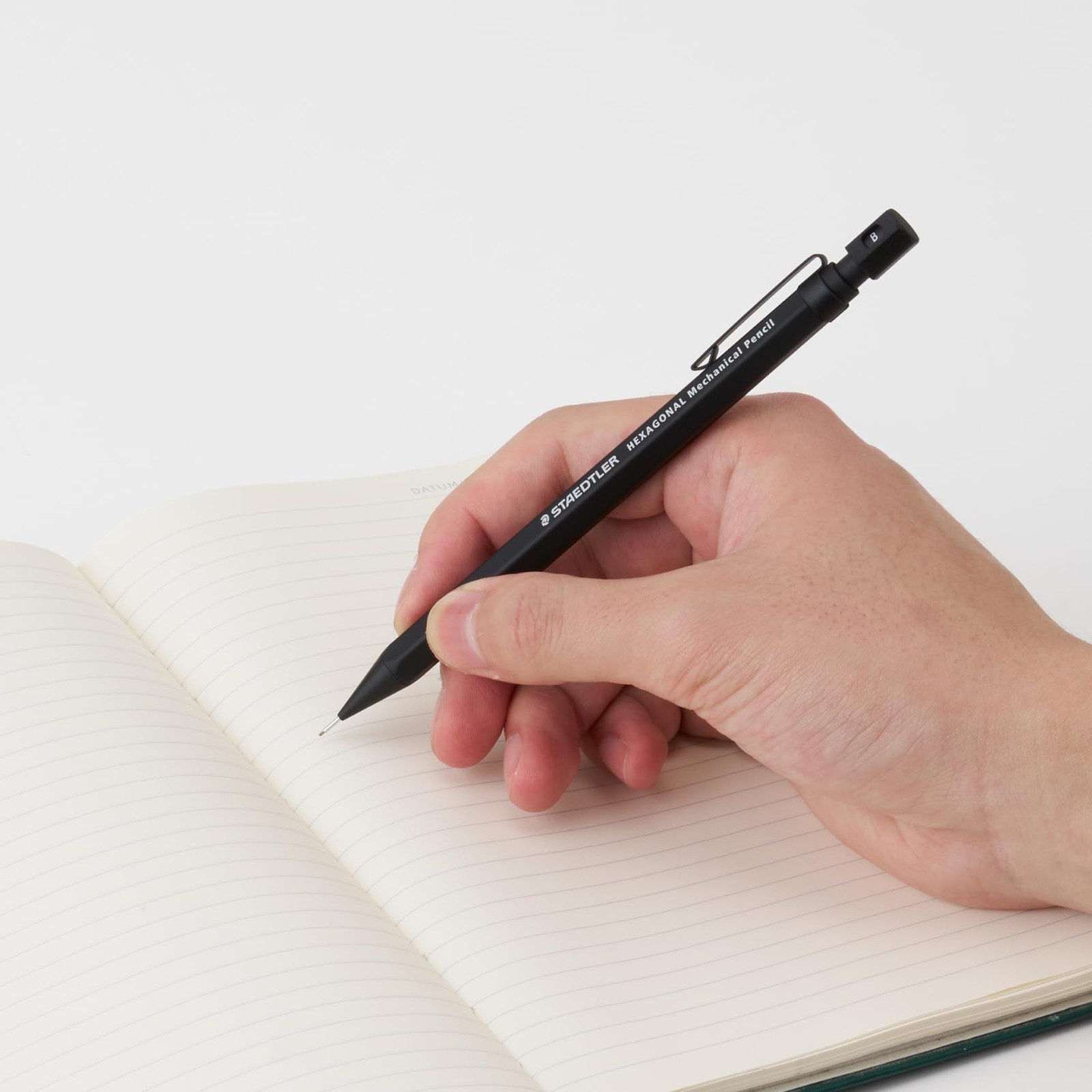 925 7705B Clean Black 0.5 mm Hexagonal Mechanical Drafting Pencil Stick