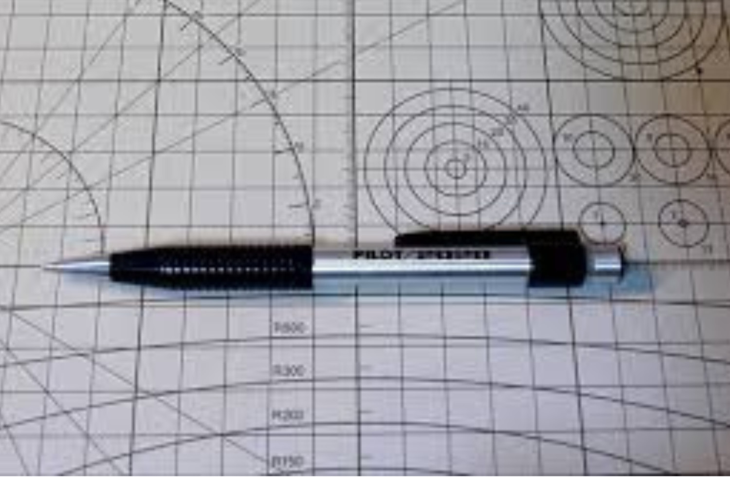 PILOT H-1010 The Super Grip Shaker Technology 0.5mm Black Mechanical Pencil New
