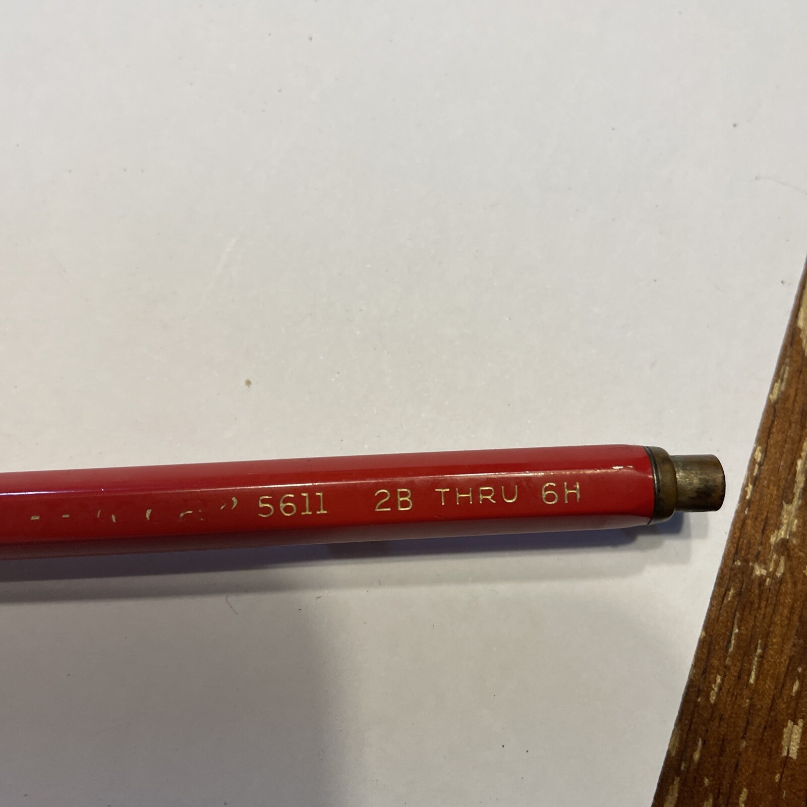 Koh I Noor Technigraph 5611 Drafting Mechanical Pencil Italy Red W/ Refills