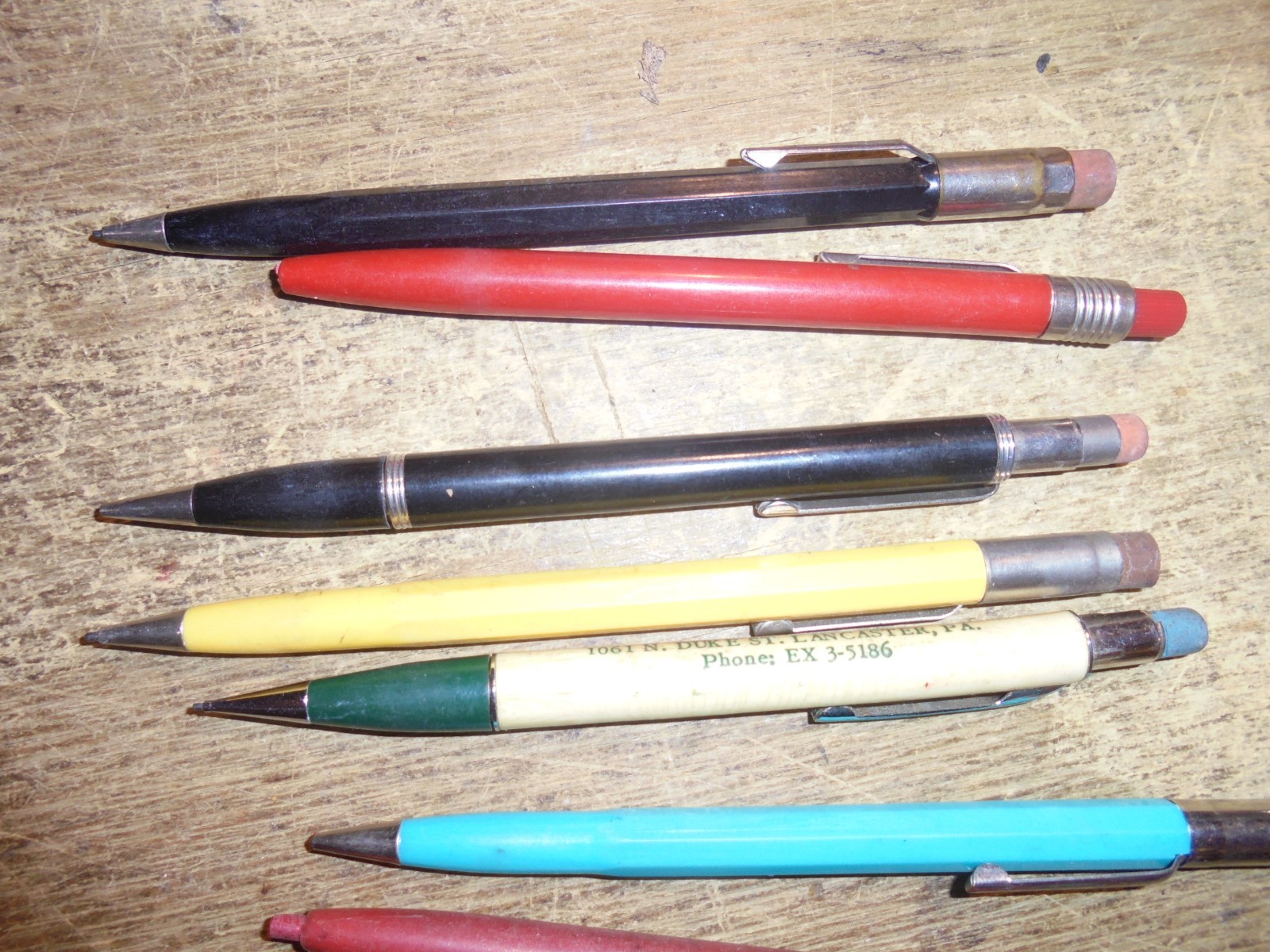 Vintage Scripto Mechanical Pencil Lot Of 10 ESTATE FIND