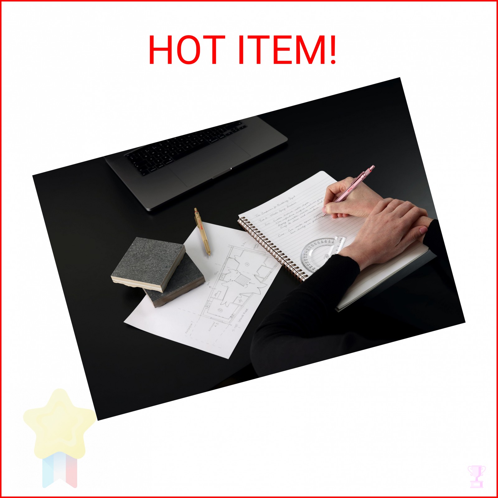 ROTTLING Mechanical Pencil Gold 600 2158796 0.5mm rOtring Mechanical Pencil Fine