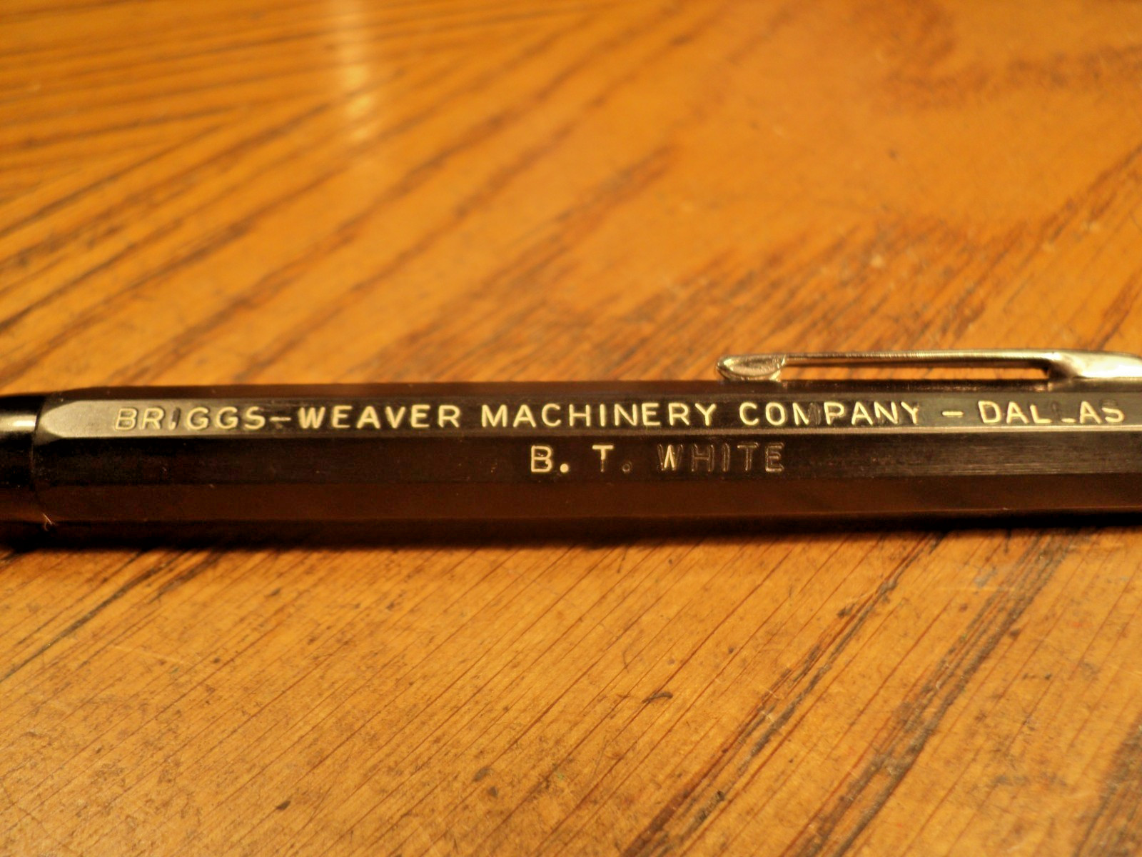 Vintage Autopoint Mechanical Pencil Briggs-Weaver Machinery 5-3/4″ Long USA