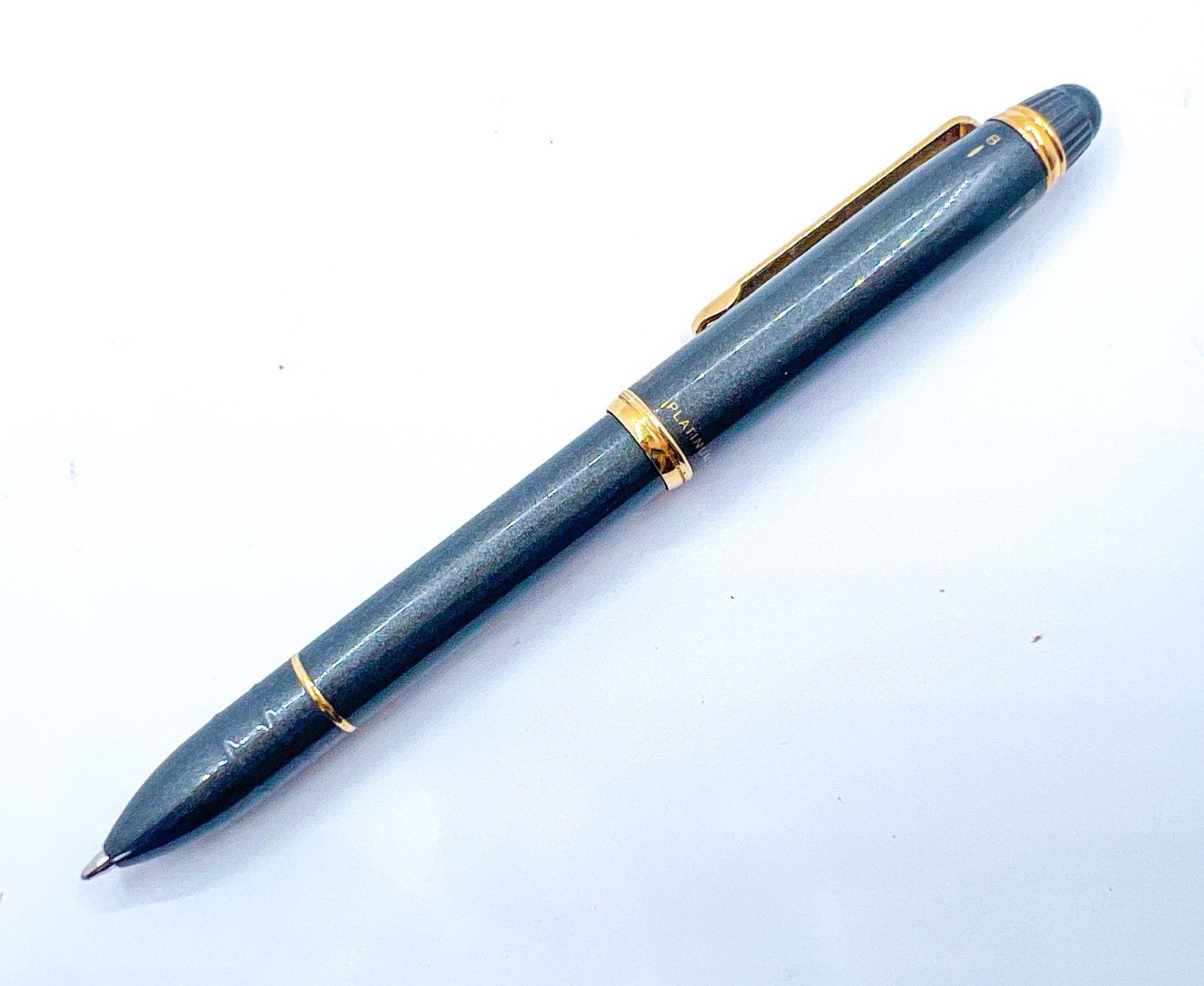 NOS platinum Double 4 Action Multi Function Pen 1 Mechanical Pencil 3 Ballpoint