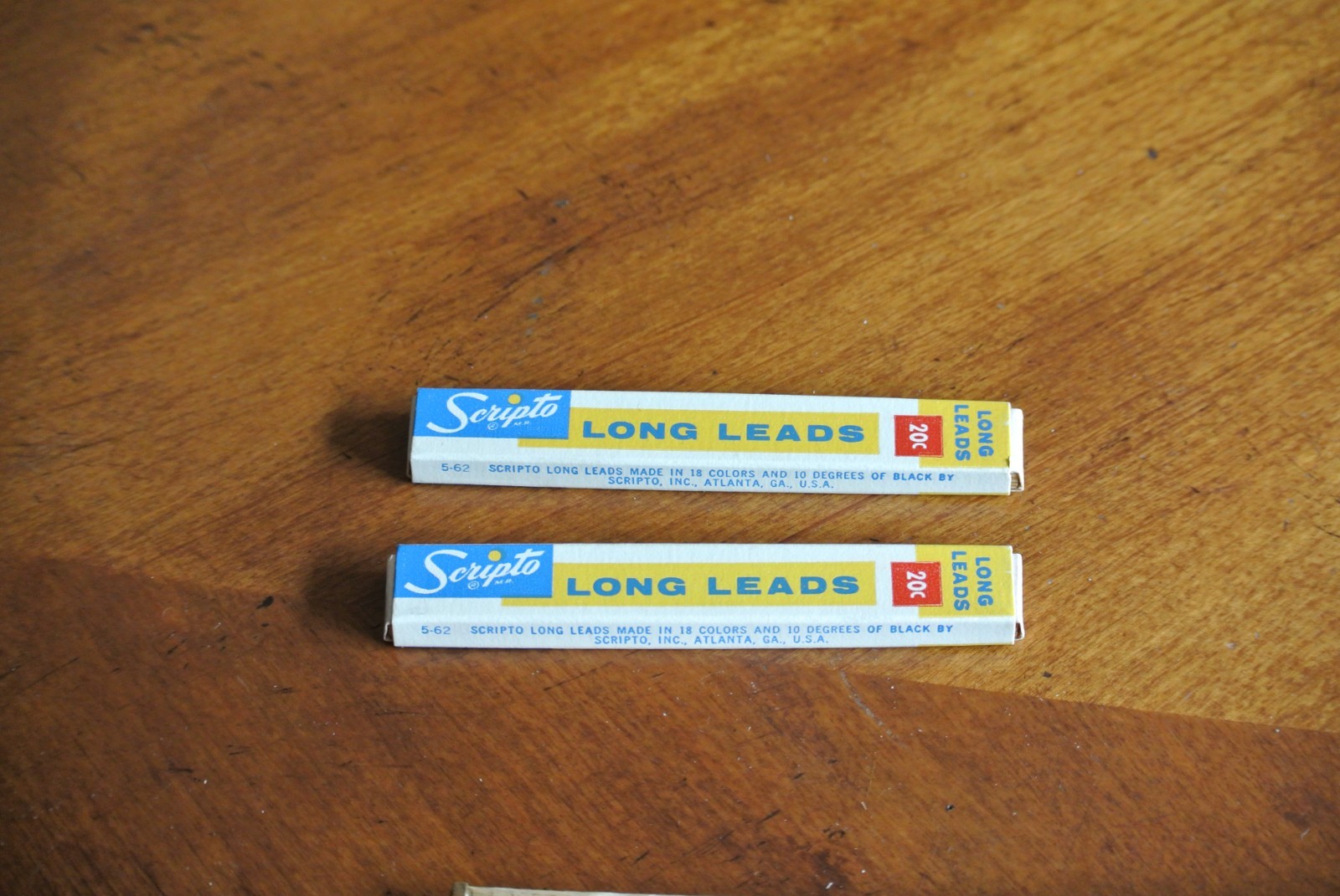 Vintage SCRIPTO Mechanical Pencil Leads Mixed Lot – Some Empty or Partials