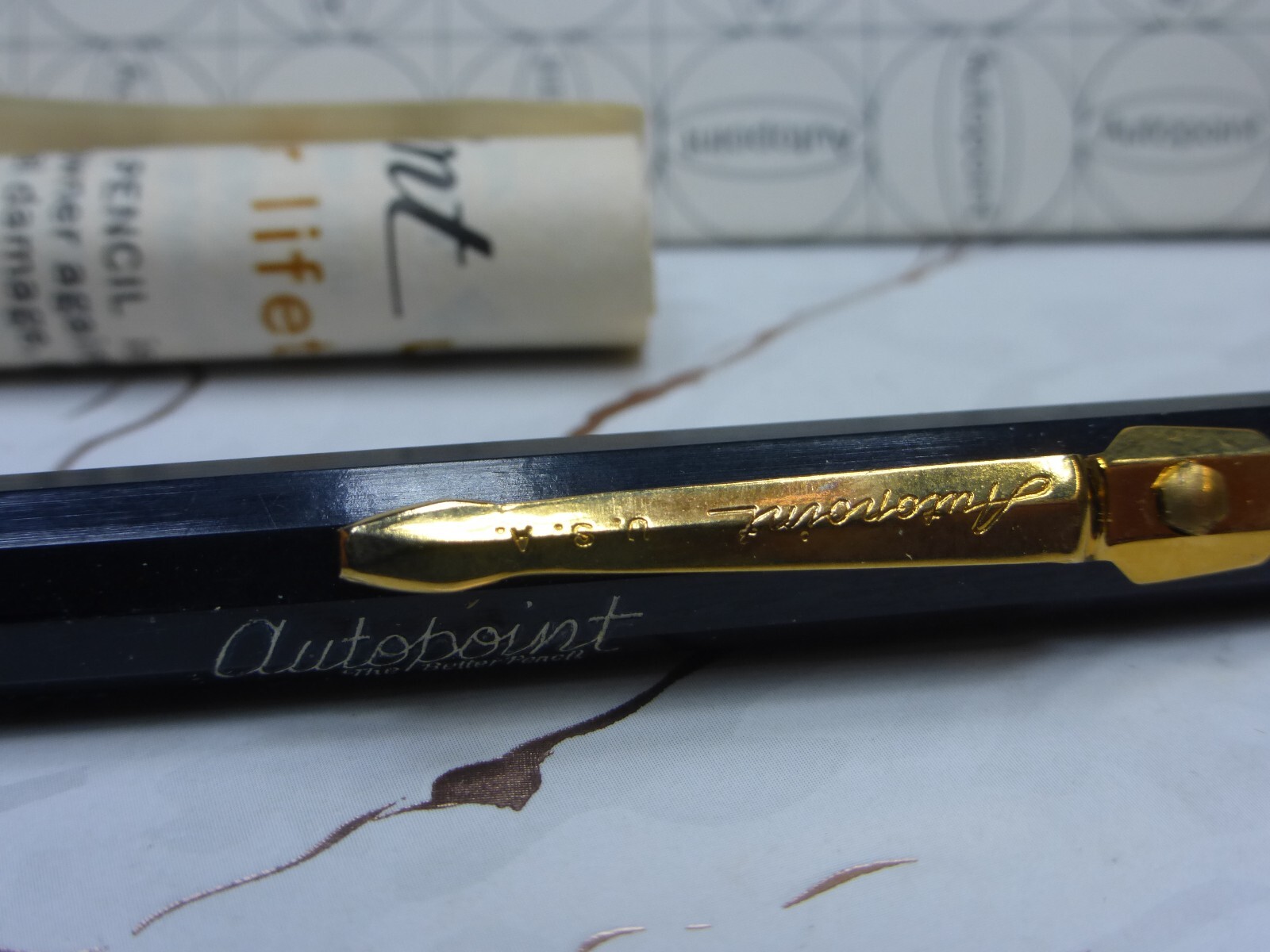 Vintage Circa 1969 Autopoint Sales Giveaway 0.5mm/0.9mm Mechanical Pencil #3108
