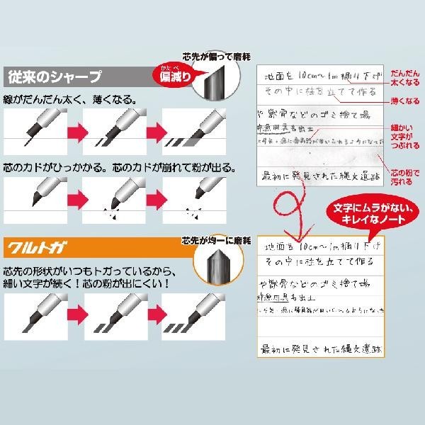 Uni Kurutoga Metal 0.5mm Mechanical Pencil – Sunrise Orange Limited Edition New