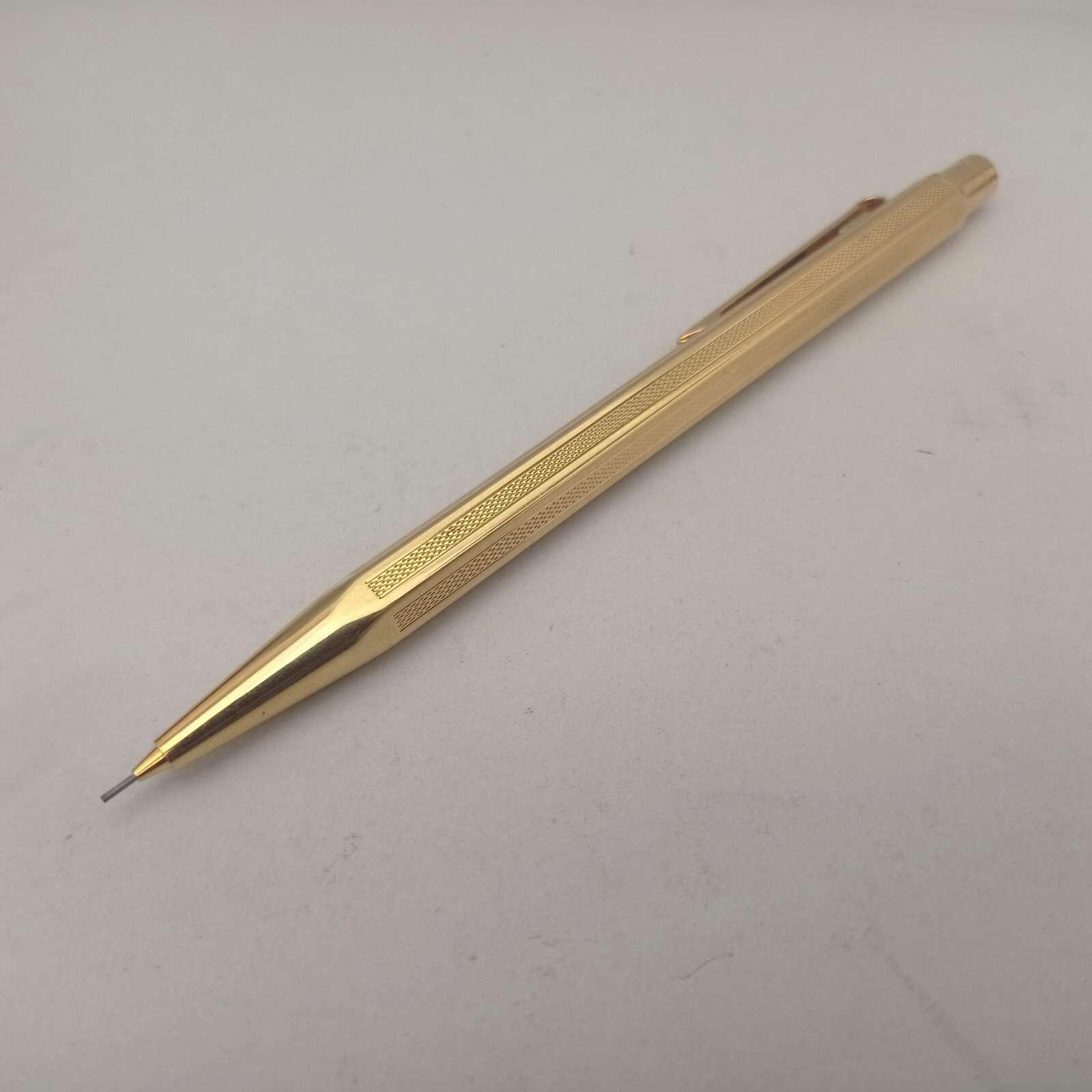 CARAN D’ACHE ECRIDOR GOLD PLATED MECHANICAL PENCIL 0.7 MM EXCELLENT IN BOX RARE