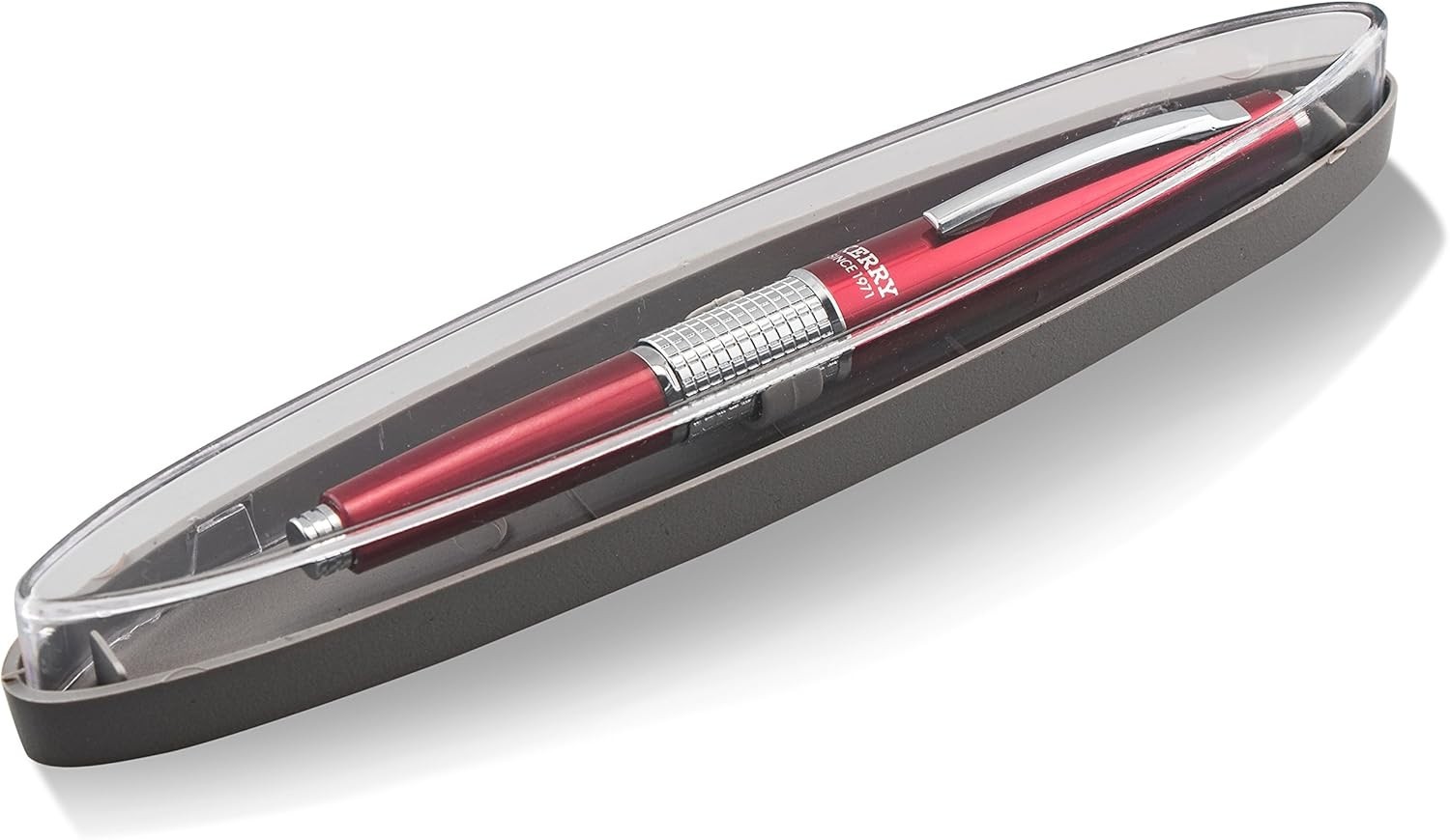 Elegant Sharp Kerry Mechanical Pencil, 0.5mm Red Barrel – Handcrafted Style